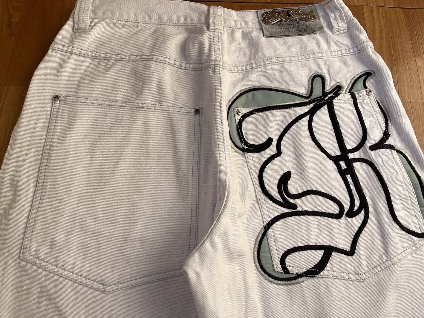 Karl Kani KARL KANI jeans, baggy, vintage Kani jeans, 90s hip hop W 34 Size US 34 / EU 50 - 5 Thumbnail