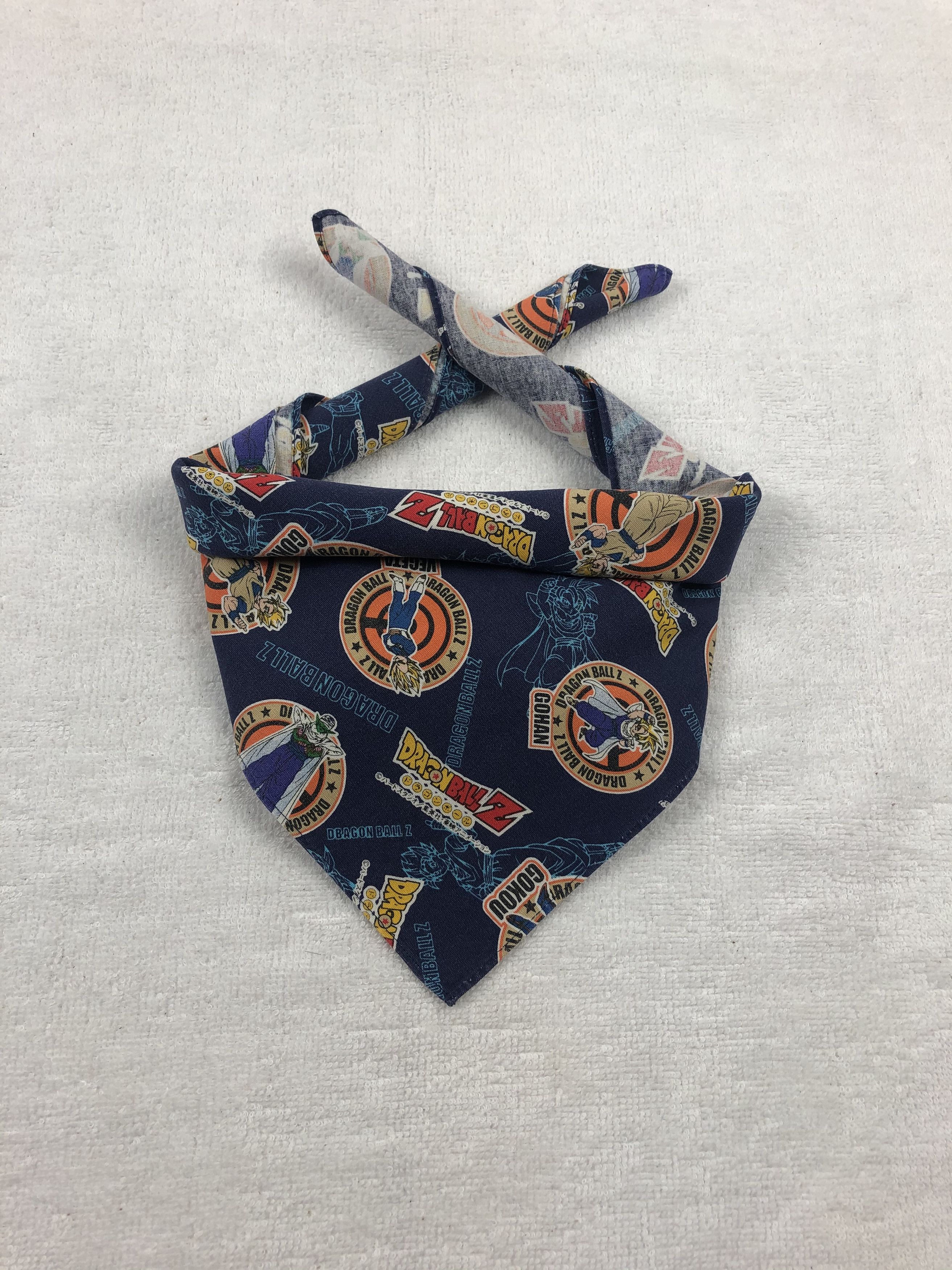image of Anima x Cartoon Network Dragonball Z Handkerchief / Bandana / Neckerchief, Men's