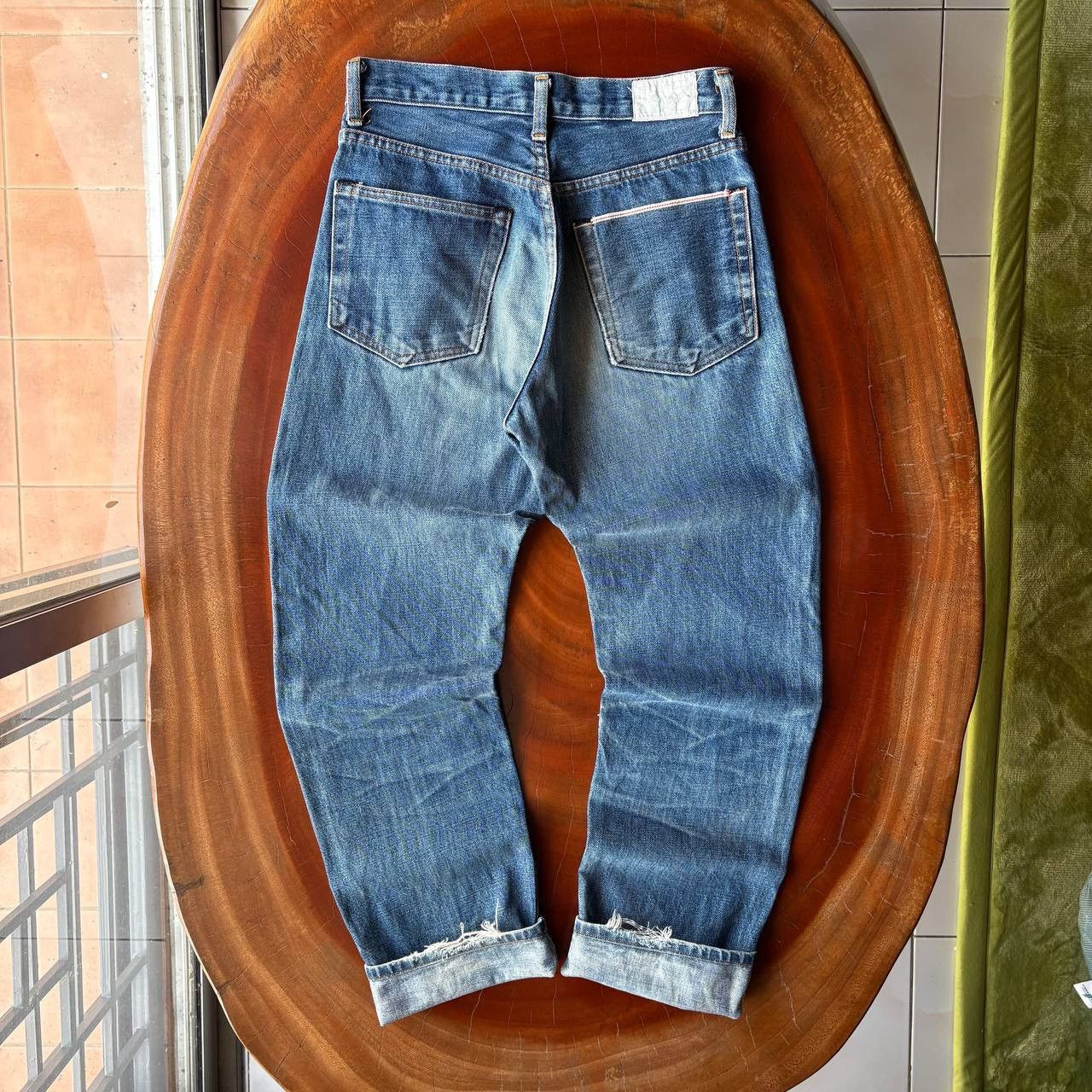 GOODENOUGH Electric Cottage x Good Enough x Fragment Selvedge Dark Blue Size US 28 / EU 44 - 2 Thumbnail
