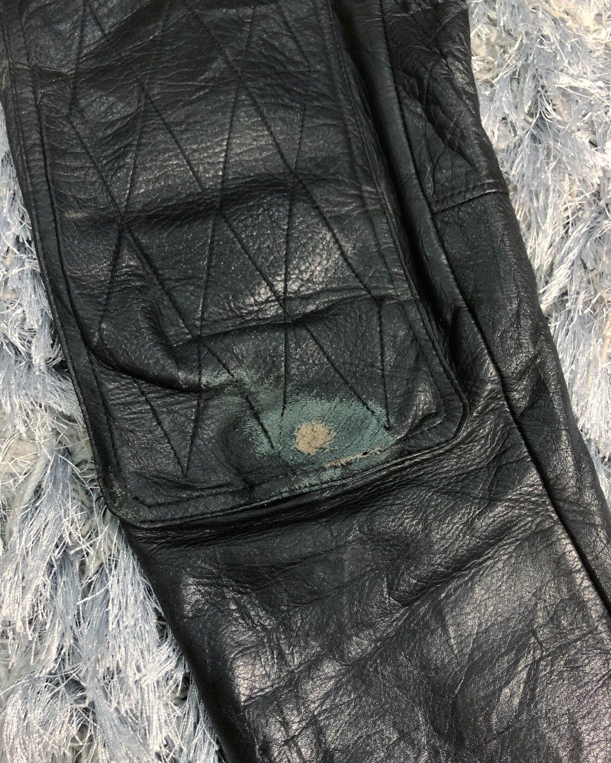 Japanese Brand Rare Vintage Nankai Japan Genuine Leather Motorcycle Pants Size US 29 - 15 Thumbnail