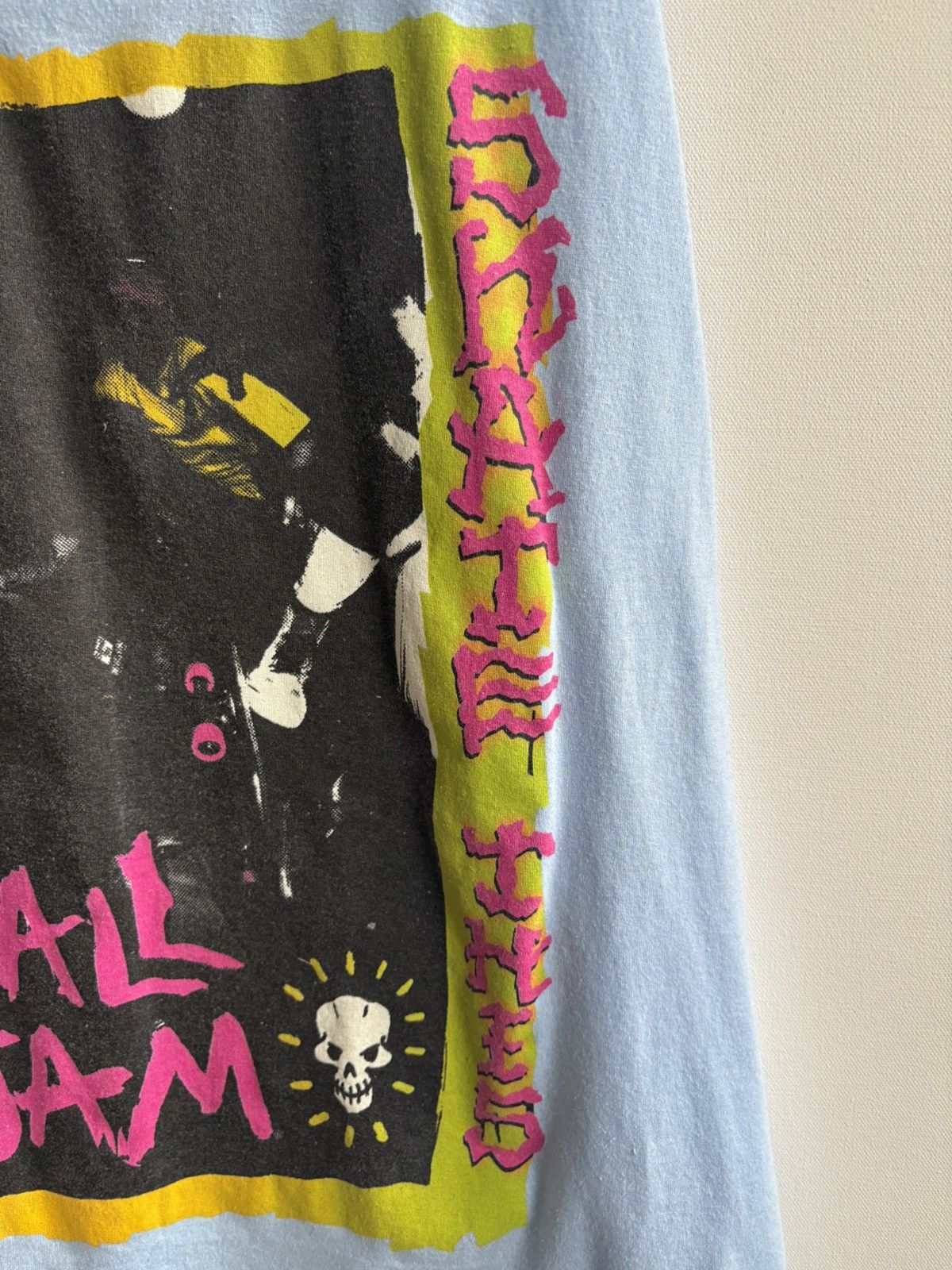 Vintage Vintage Streetwear Wall Jam Skate Head Skull Muscle Tank Top Size US XL / EU 56 / 4 - 3 Thumbnail