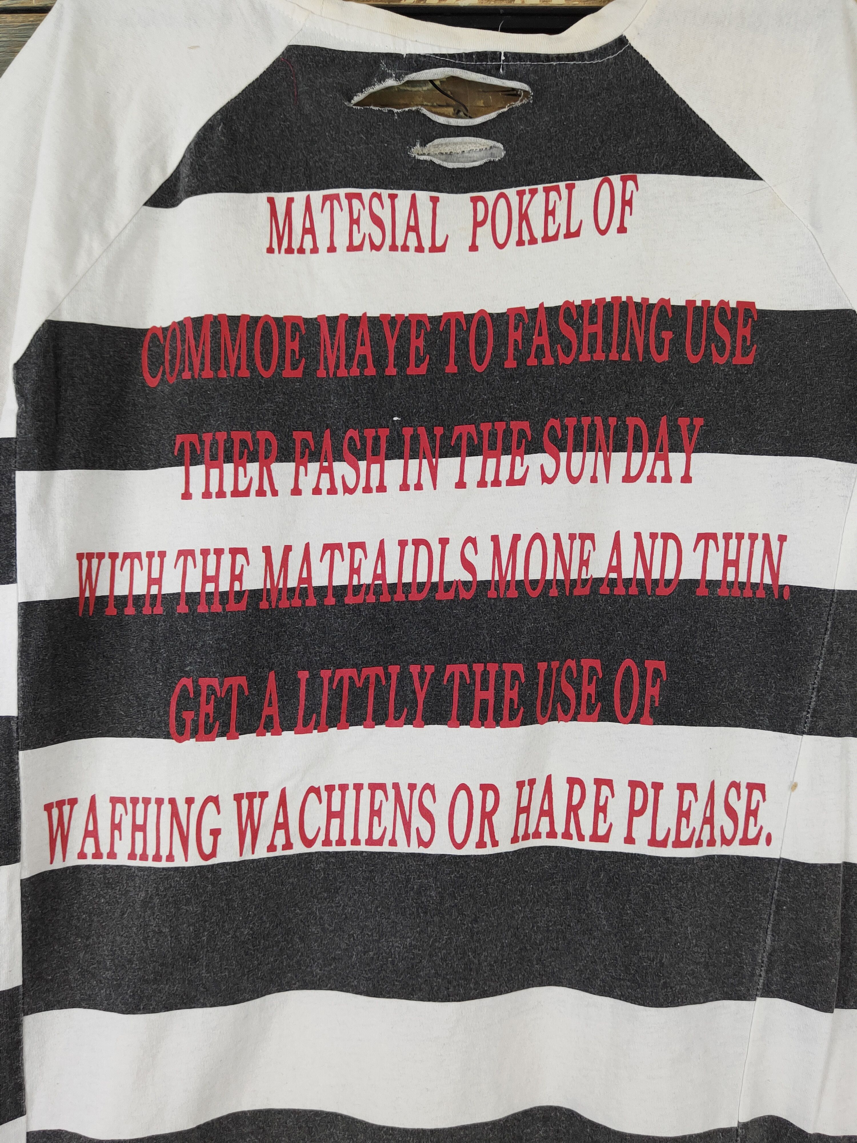Sanshiyiding Black White Stripe Short Sleeve T-shirts #W1918