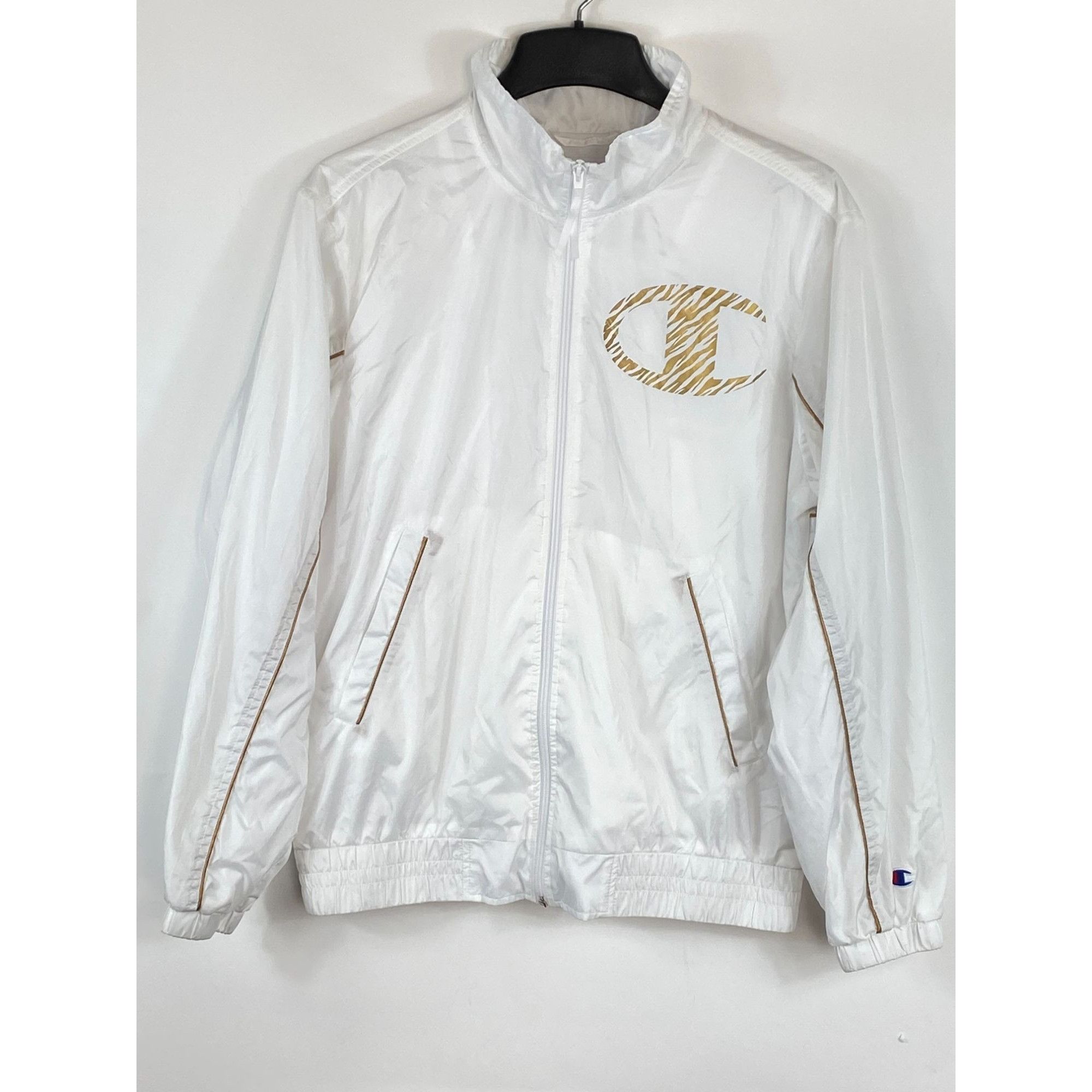 image of Champion x Supreme Unreleased Track Jacket White Size M, Men's