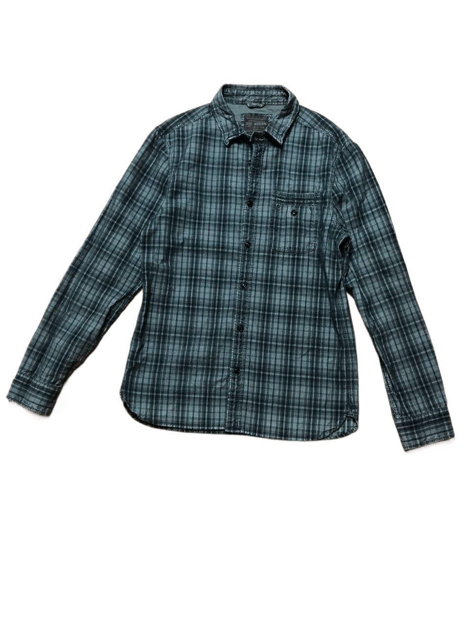 Allsaints Vintage Allsaints Classic Fit Button Up Shirt Size M Size US M / EU 48-50 / 2 - 1 Thumbnail