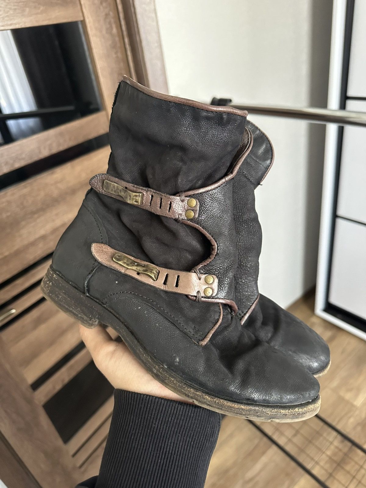 A.S.98 AS 98 Airstep Vintage High Top Boots Shoes Avant Garde Size US 5 / EU 37 - 2 Thumbnail