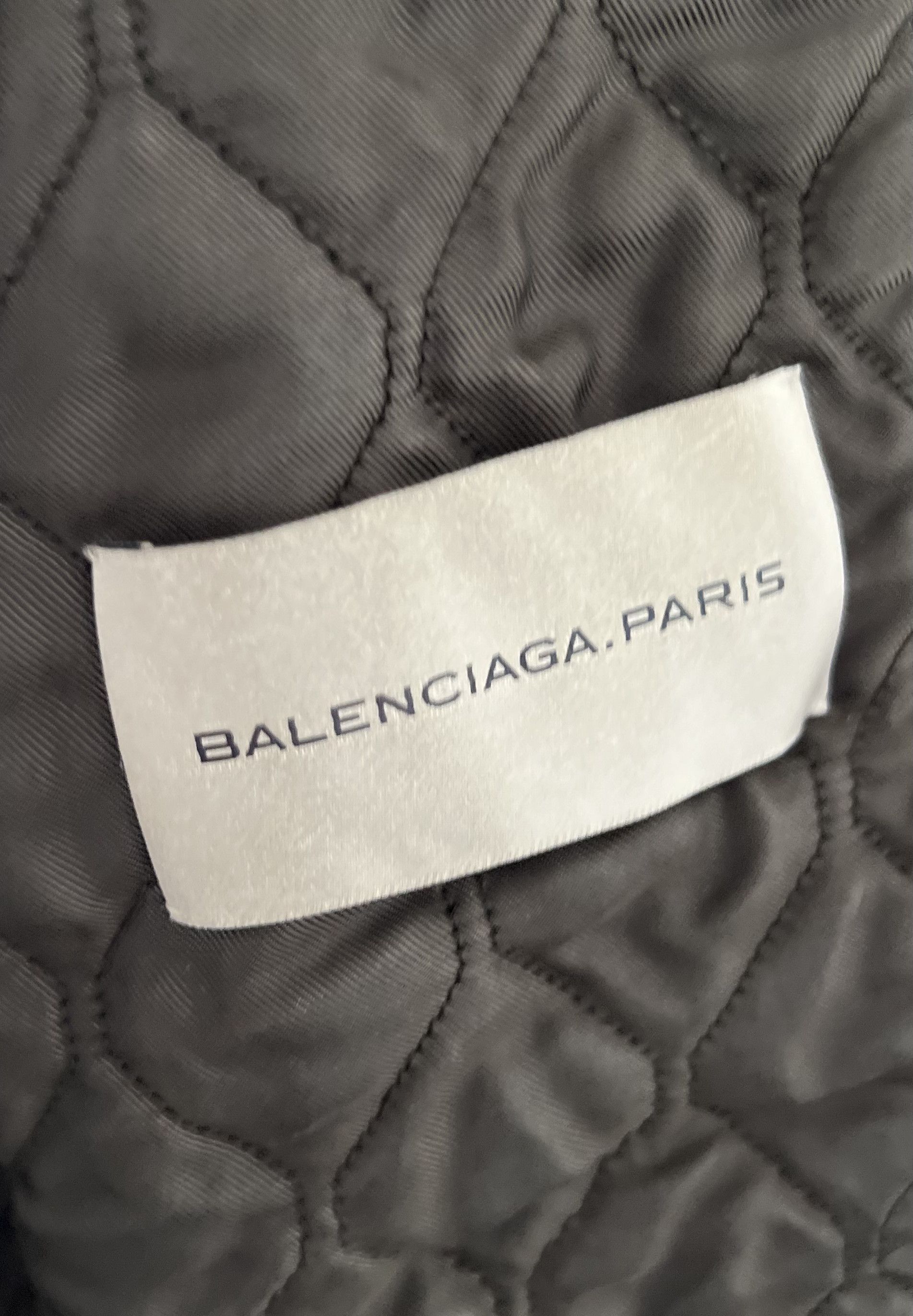 Balenciaga BALENCIAGA LEATHER JACKET WITH REMOVABLE SHEARING COLLAR Size US S / EU 44-46 / 1 - 4 Thumbnail