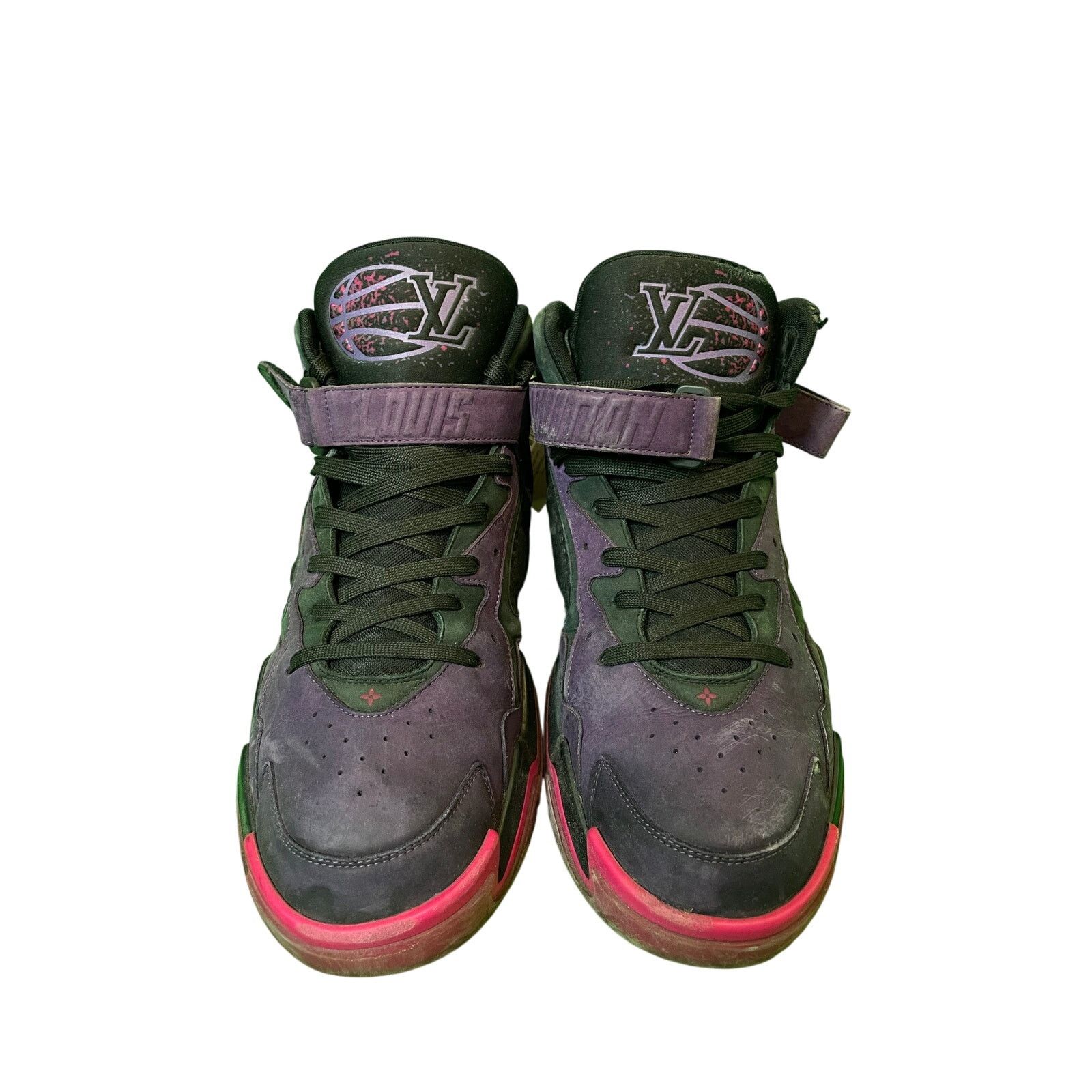 Louis Vuitton Louis Vuitton Trainer 2 Purple Sneaker Size US 11 / IT 41 - 3 Thumbnail