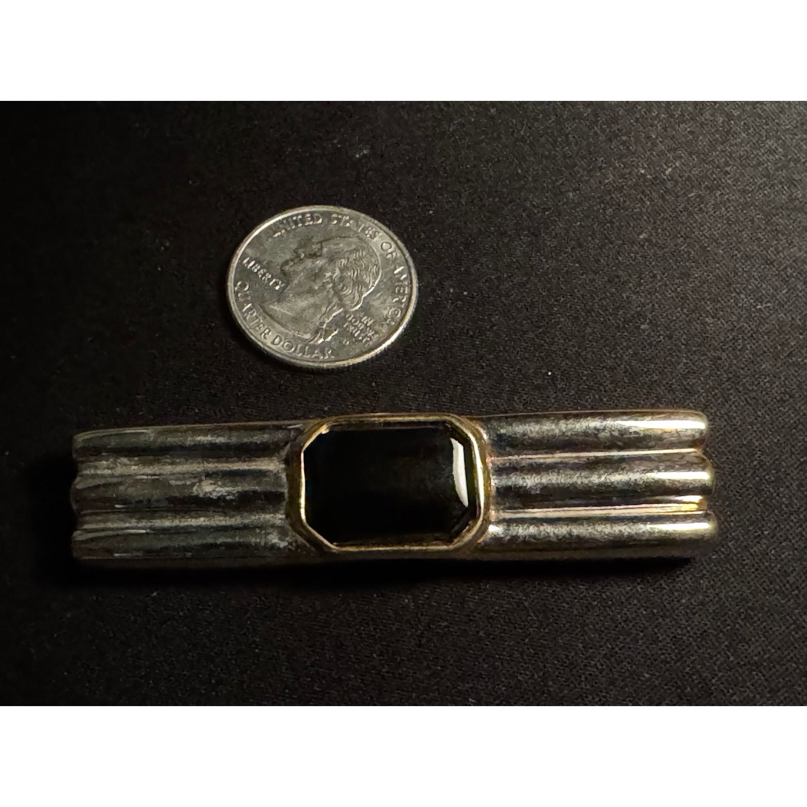 Other Vintage Carolee Gold & Silver Tone Bar Brooch Size ONE SIZE - 4 Thumbnail