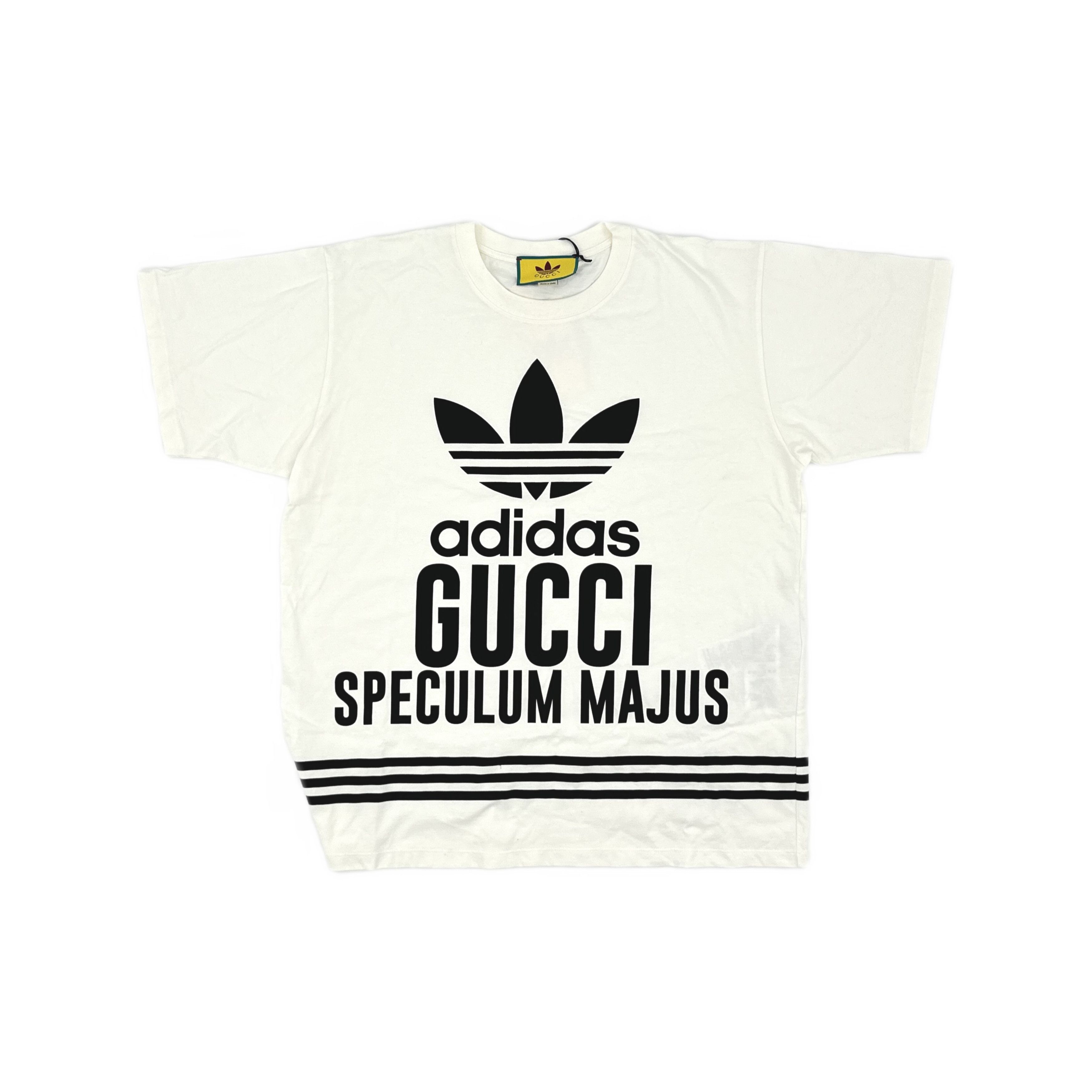 Gucci Gucci x Adidas Logo T-Shirt Size M Size US M / EU 48-50 / 2 - 1 Thumbnail