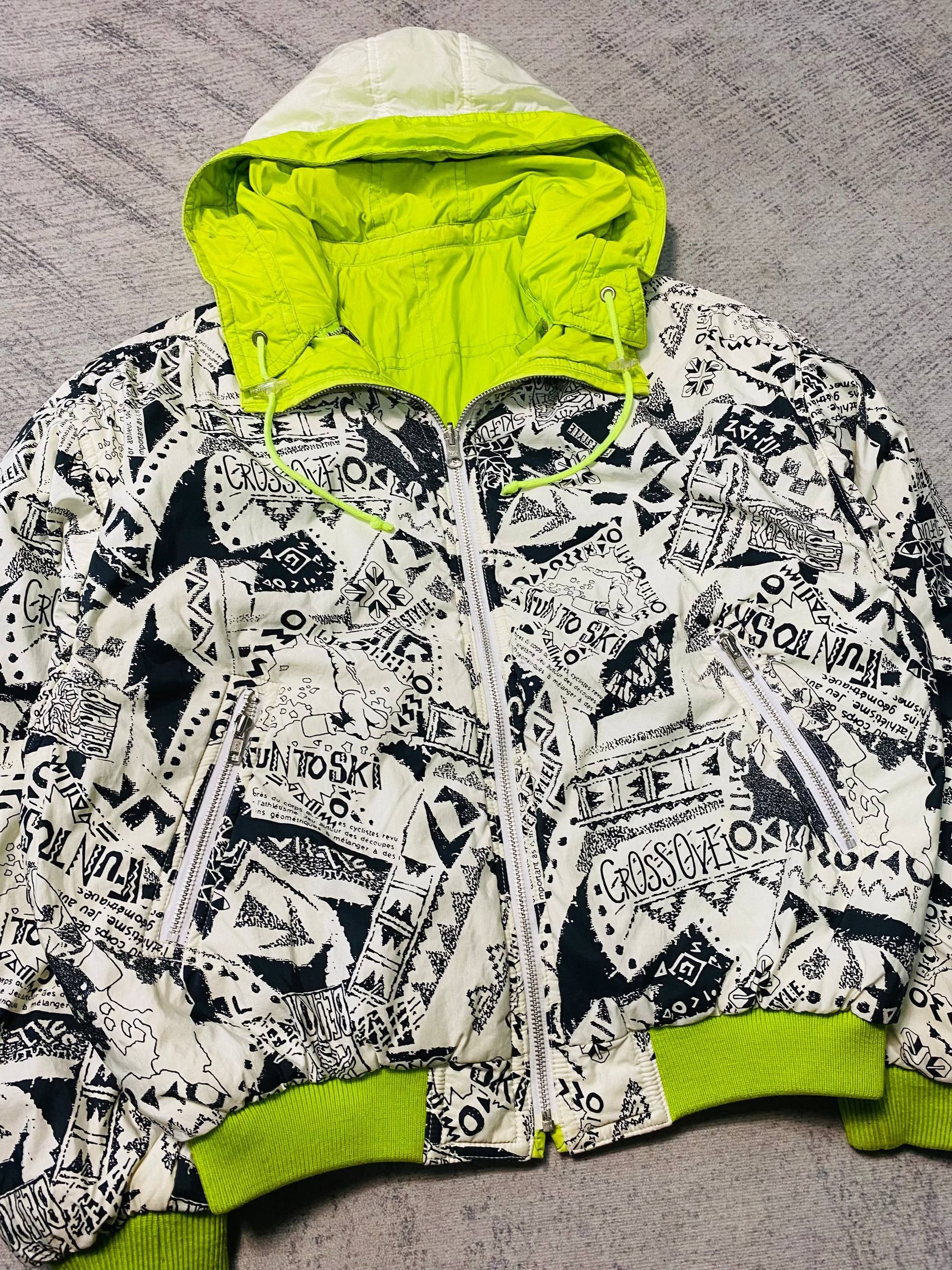 Hypebeast Be!Pop Reversible Funky Graphic Jacket 90s Japan Streetwear Size US L / EU 52-54 / 3 - 5 Thumbnail