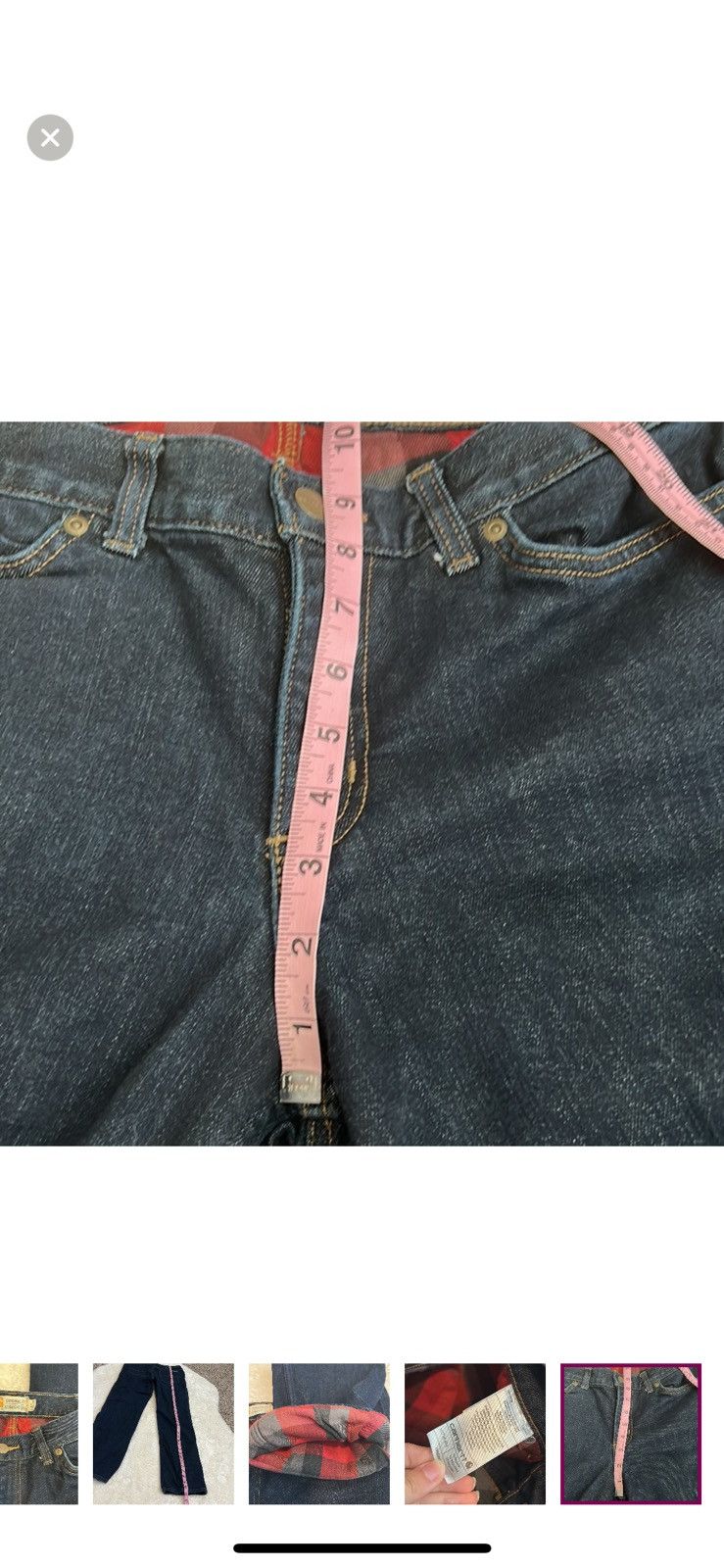 Carhartt Carhartt original fit Blaine flannel lined jeans size 10 Size 32" / US 10 / IT 46 - 6 Thumbnail