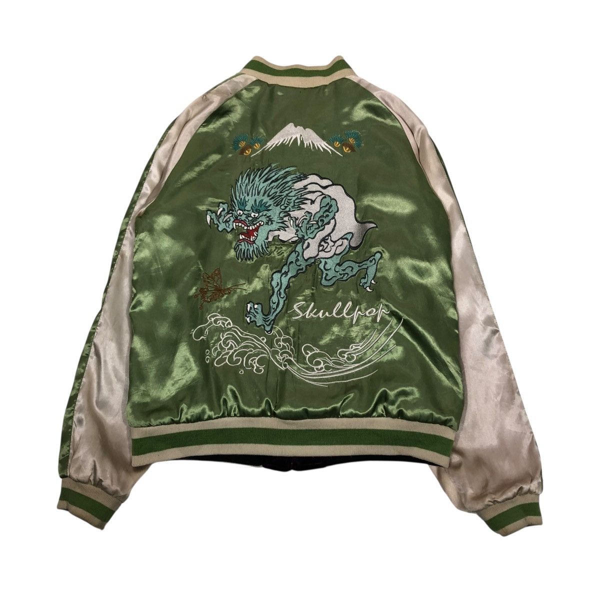 Japanese Brand 🔥VINTAGE REVERSIBLE SOUVENIER JACKET SUKAJAN TOYO ENTERPRISE Size US M / EU 48-50 / 2 - 1 Thumbnail