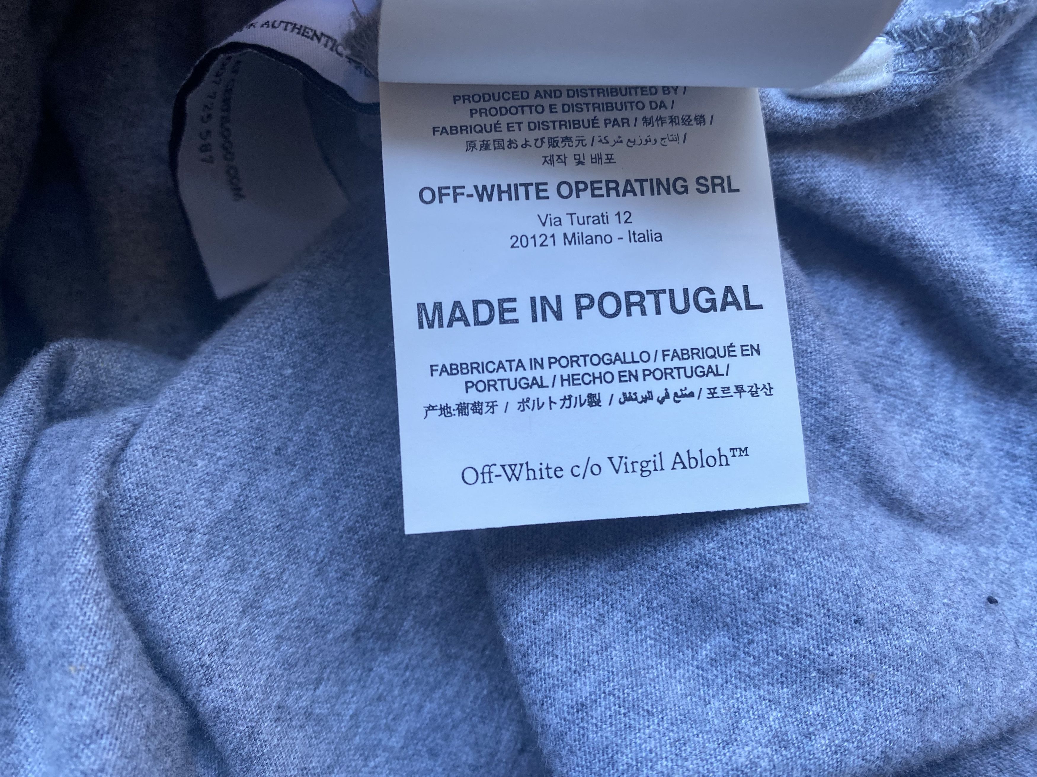 Off-White Off-White Tongue Over T-Shirt Size US M / EU 48-50 / 2 - 8 Thumbnail