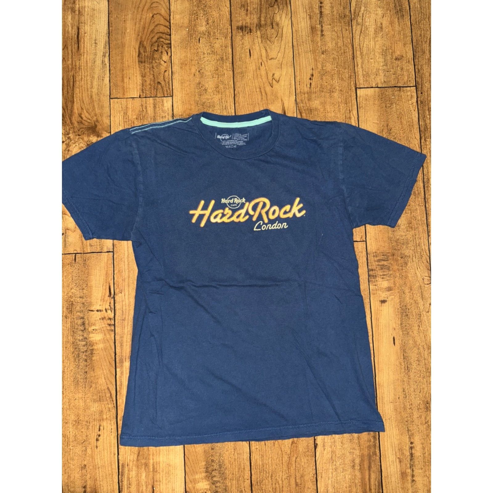 Hard Rock Cafe Hard Rock Cafe London T-Shirt Blue M Men 19x24 Regular Shirt London Mens Size US M / EU 48-50 / 2 - 3 Thumbnail