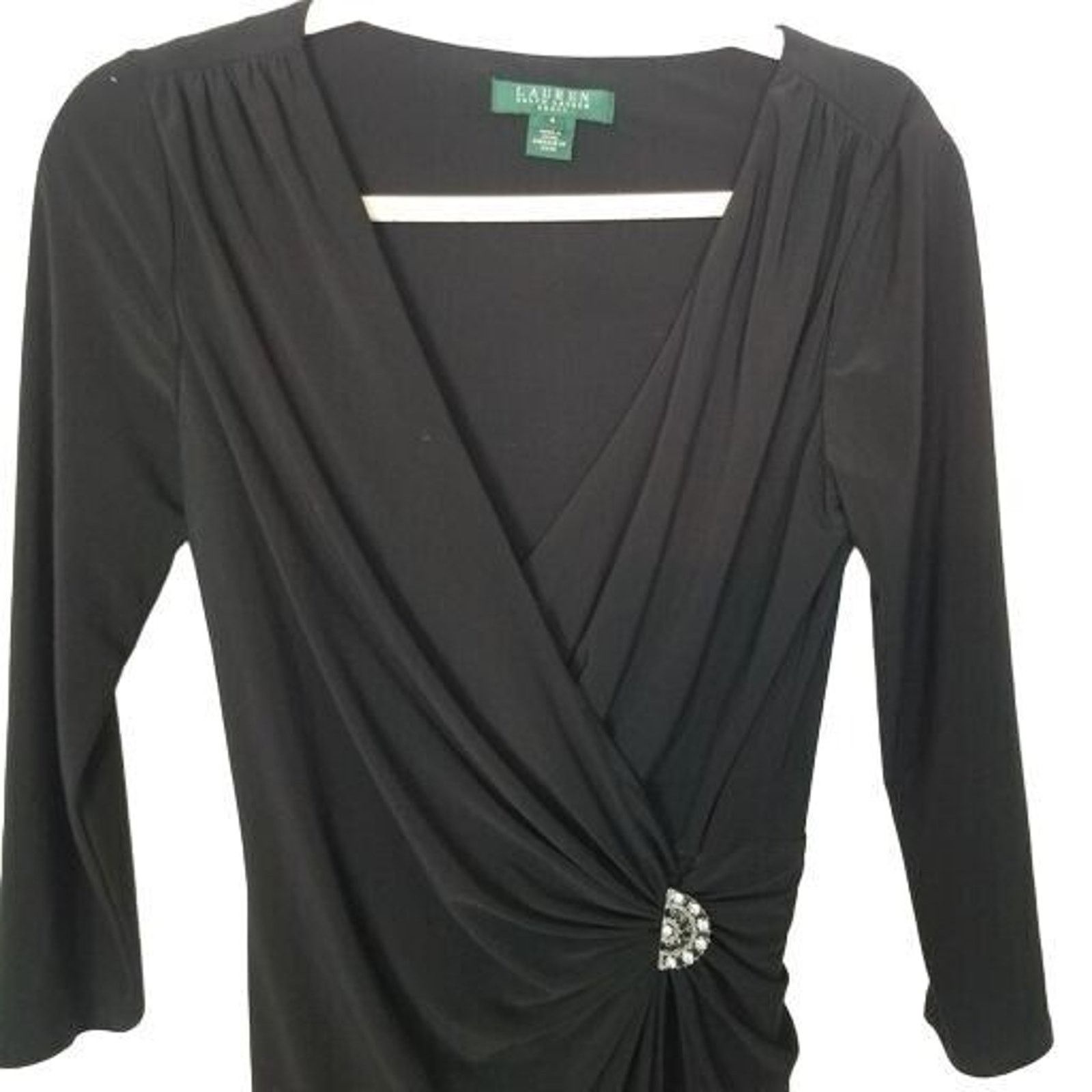 Lauren Ralph Lauren Lauren Ralph Lauren Womens Sheath Dress Size 4 Cocktail Size S / US 4 / IT 40 - 2 Thumbnail
