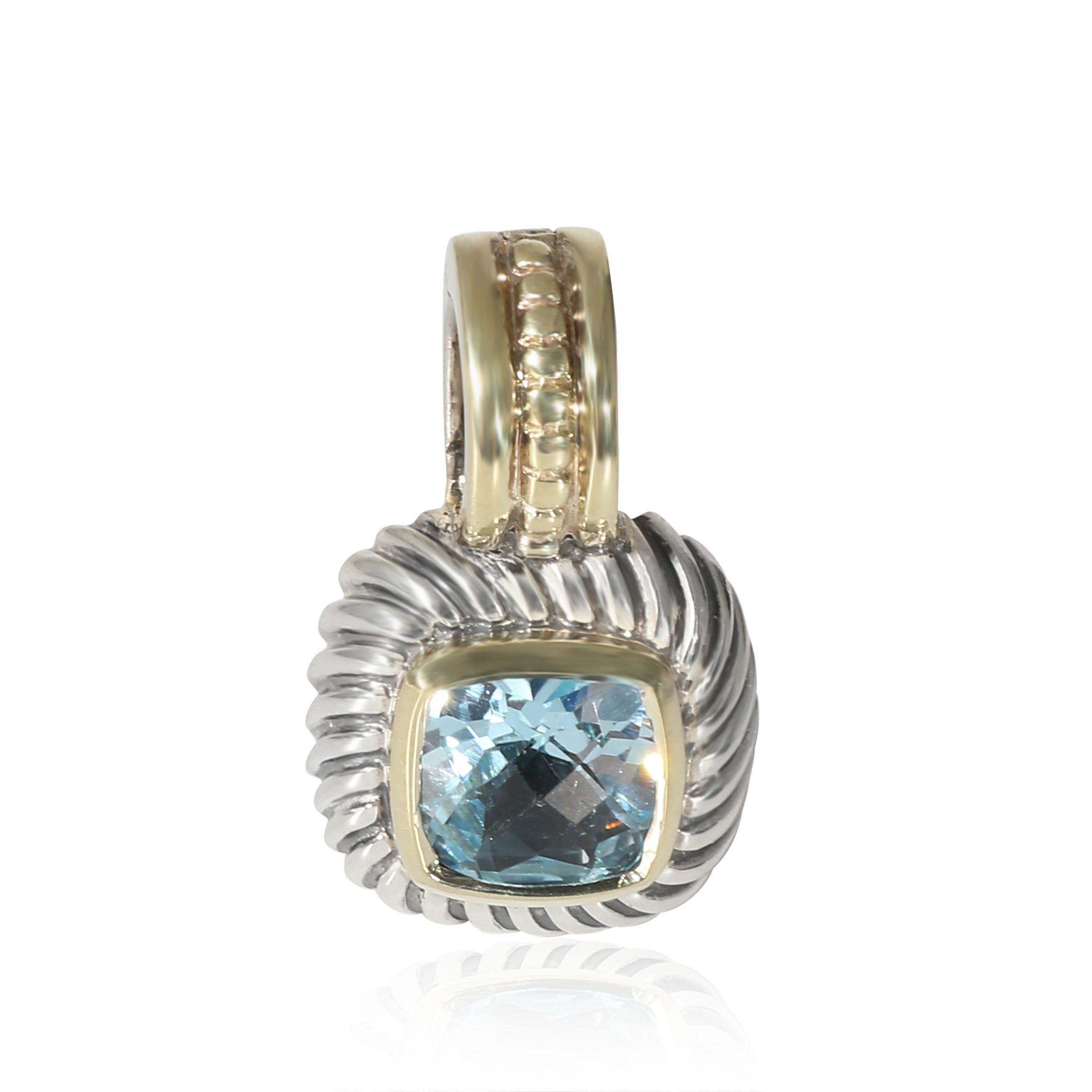 image of David Yurman Albion Topaz Pendant In Sterling Silver/14K Yellow Gold, Women's