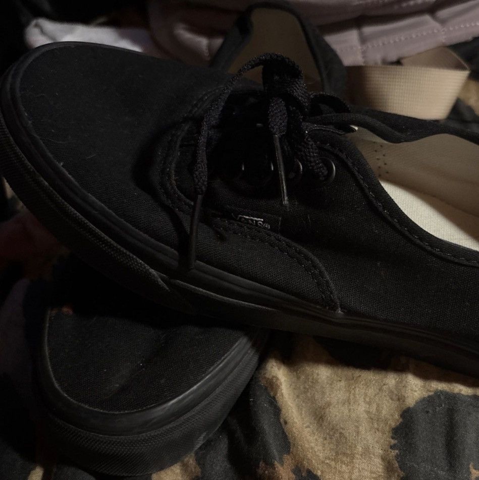 Vans Vans Classic Authentic In Black Black For Women Size US 8 / IT 38 - 5 Thumbnail