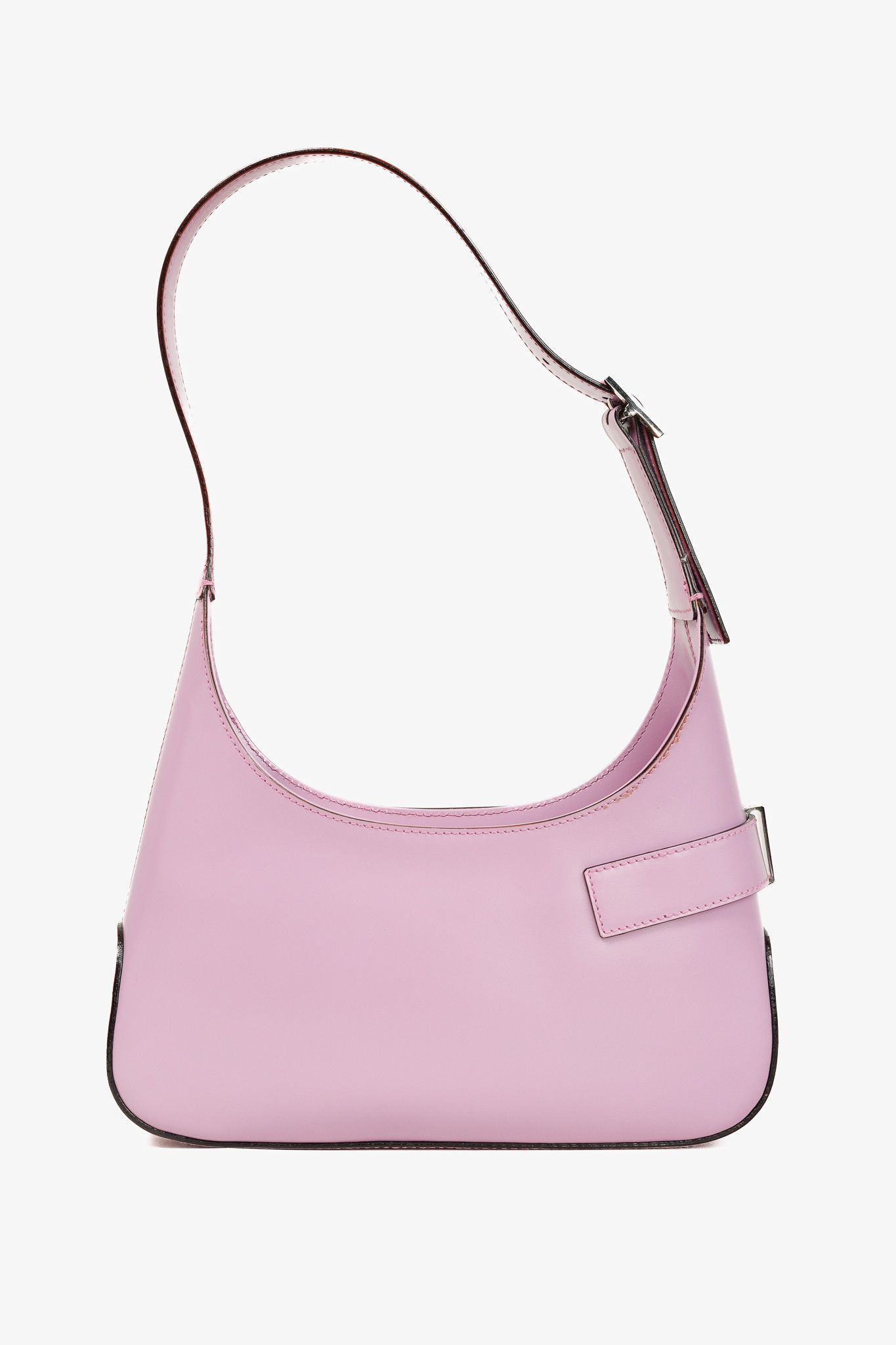 Salvatore Ferragamo Salvatore Ferragamo Hobo Lilac Leather Mini Shoulder Bag Size ONE SIZE - 4 Thumbnail