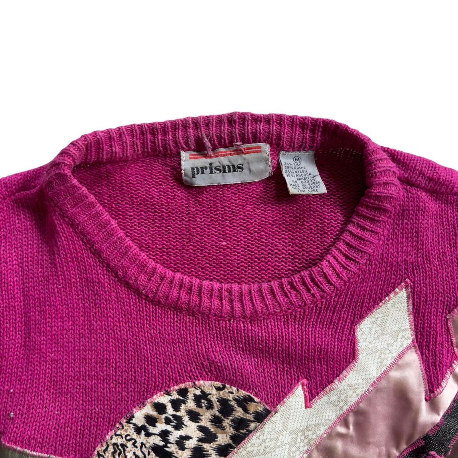 Other 🧥 90's Artsy Vintage Prism Sweater 🧥 Size M / US 6-8 / IT 42-44 - 3 Thumbnail