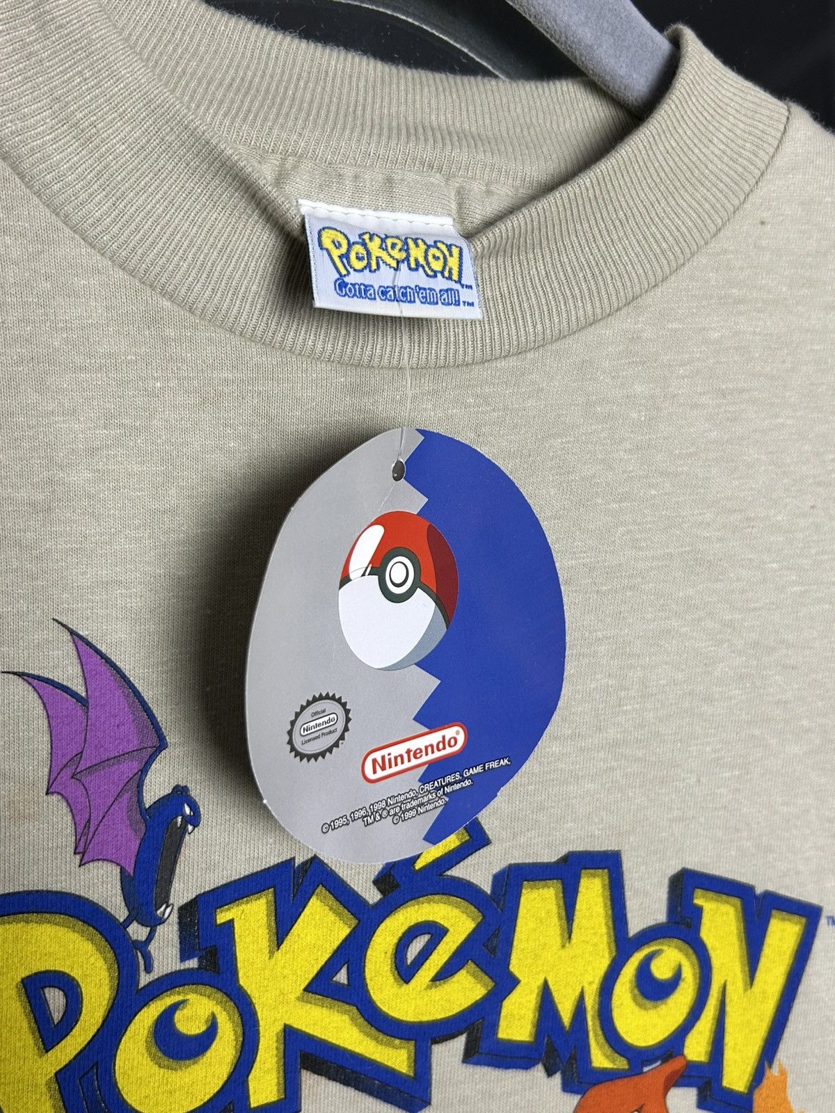 Pokemon New Vintage tee shirt pokemon pikachu 1999 y2k by nintendo Size US XS / EU 42 / 0 - 11 Thumbnail