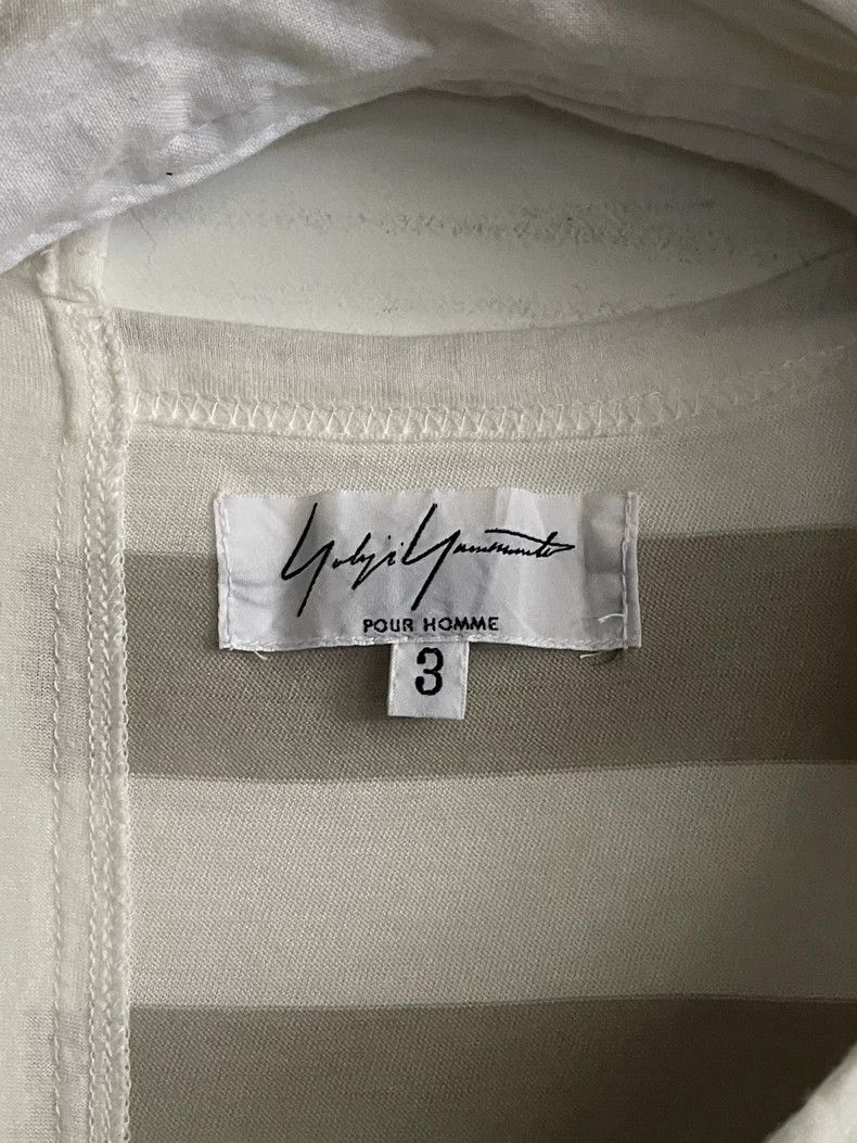 Yohji Yamamoto Yohji Yamamoto Striped Patchwork Undershirt long sleeves 25 Size US L / EU 52-54 / 3 - 7 Thumbnail
