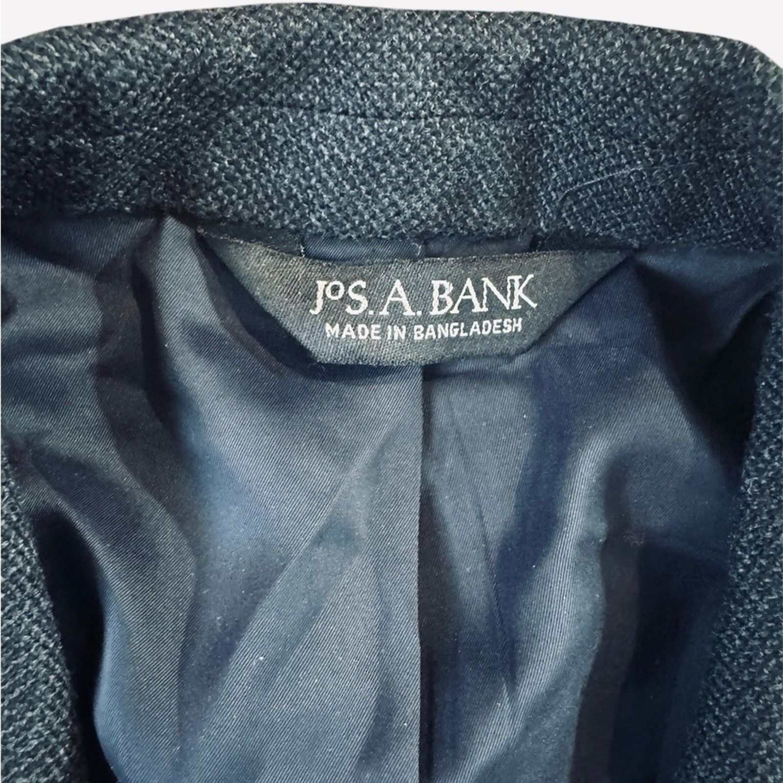 Jos. A. Bank Jos A. Banks Men's Navy Blazer Size 44R - 4 Thumbnail