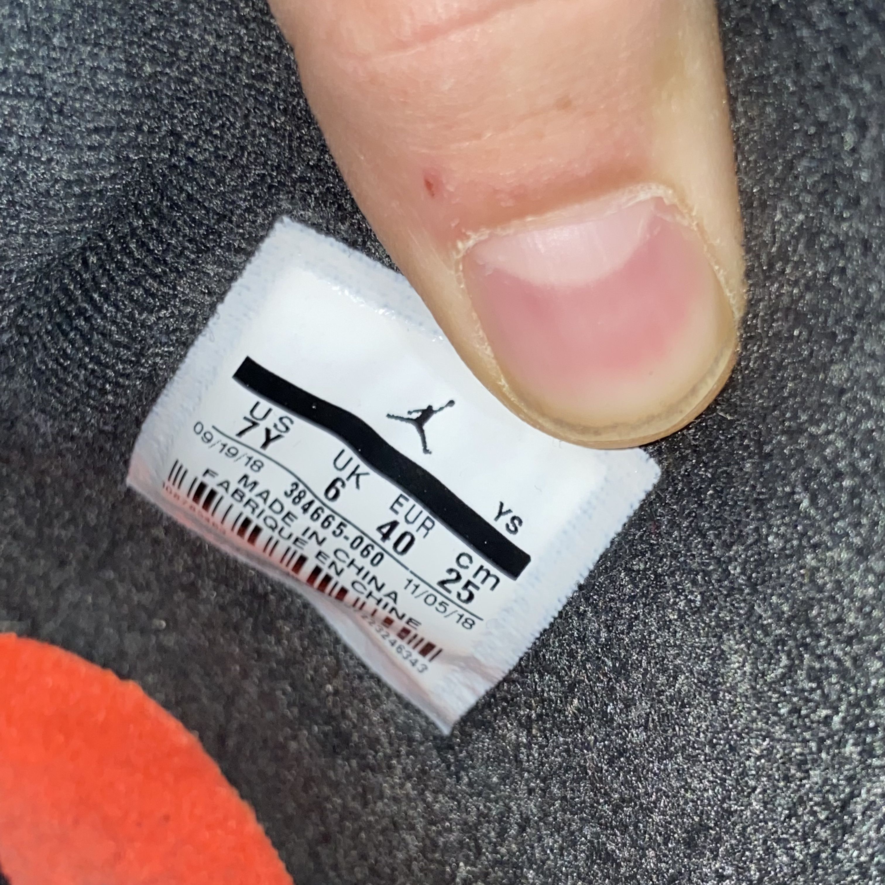 Jordan Brand Jordan 6 Retro Black Size US 7 / EU 40 - 9 Thumbnail