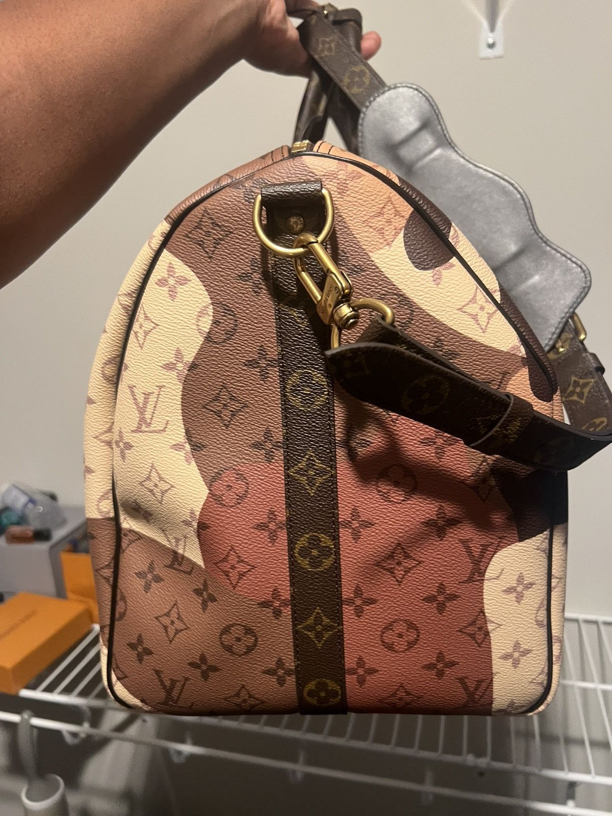 Louis Vuitton LOUIS VUITTON x KidSuper Portrait Keepall 55 Size ONE SIZE - 10 Thumbnail