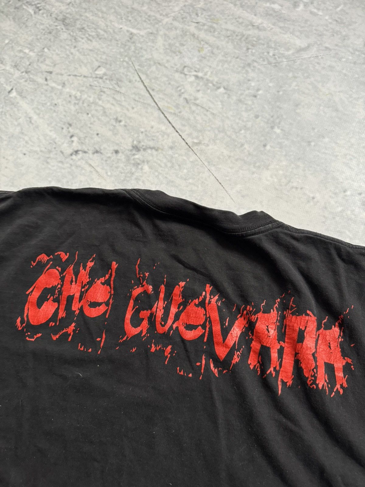 Vintage Vintage Che Guevara born in hell big logo tee Size US M / EU 48-50 / 2 - 7 Thumbnail