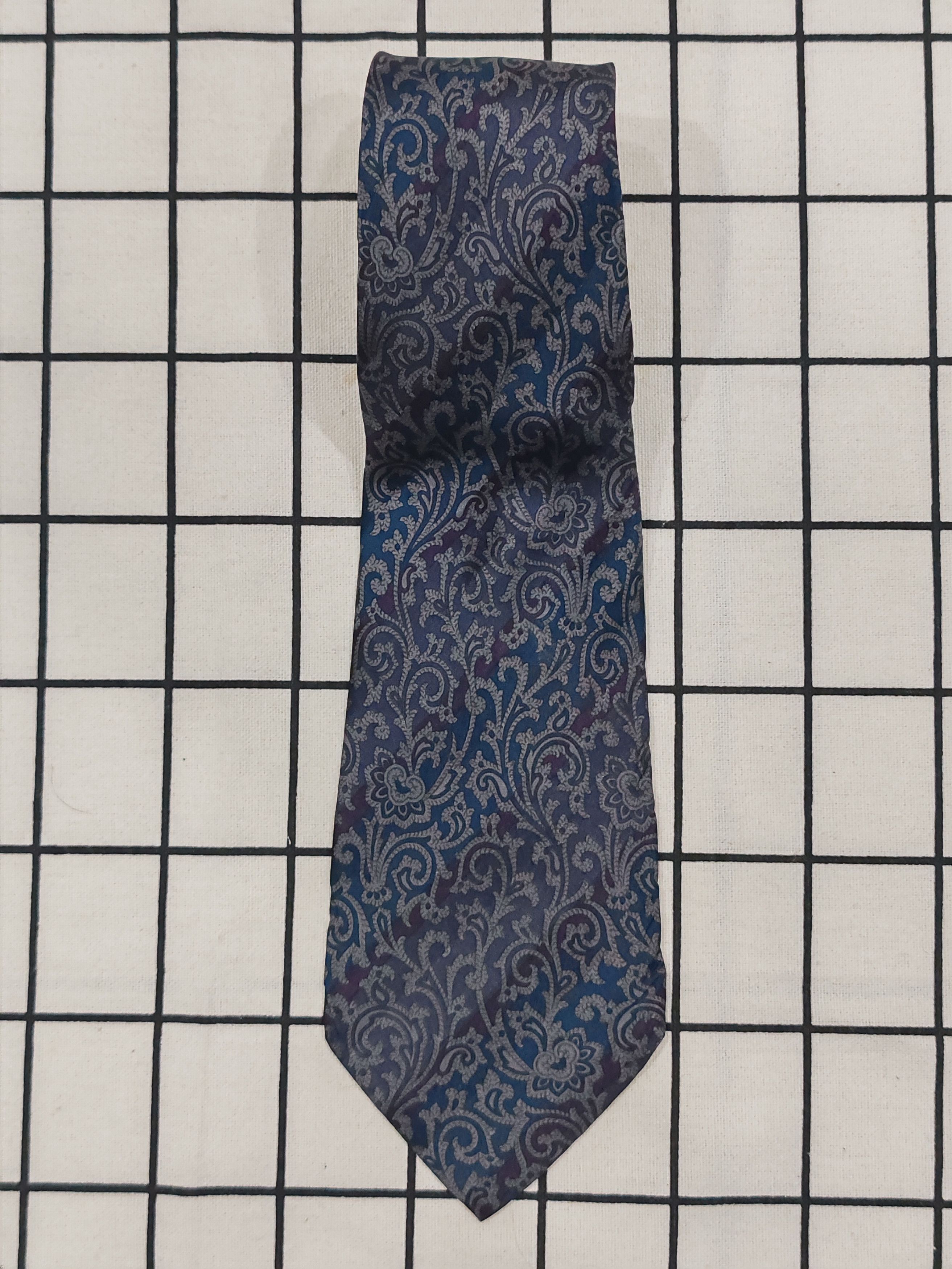 Valentino VALENTINO CRAVATTE Paisley Design made in Italy For Men Size ONE SIZE - 4 Thumbnail