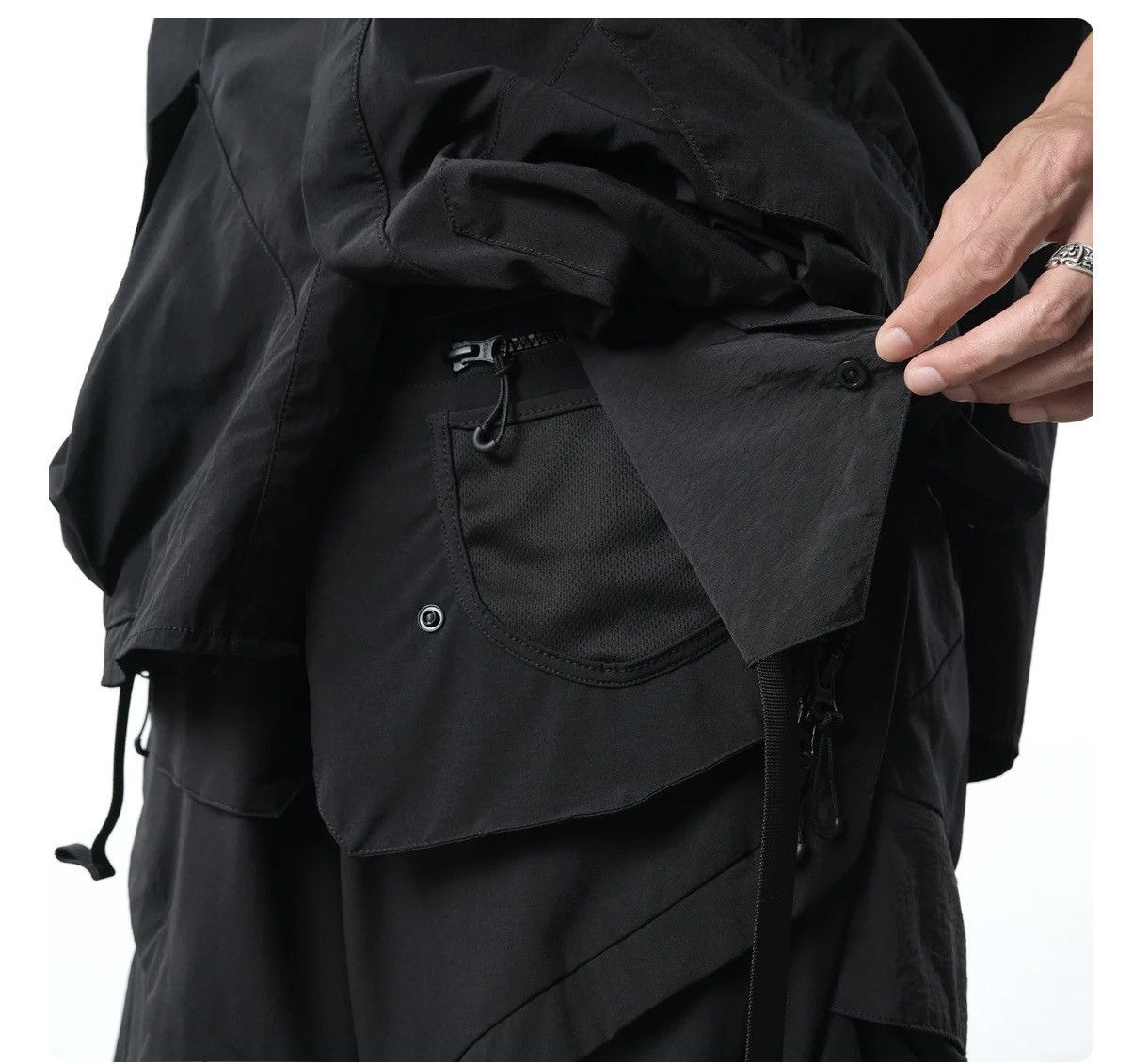 Other LIMITED EDITION OCTO GAMBOL SS22/03 HIDDEN ORB CARGO PANTS Size US 32 / EU 48 - 17 Thumbnail