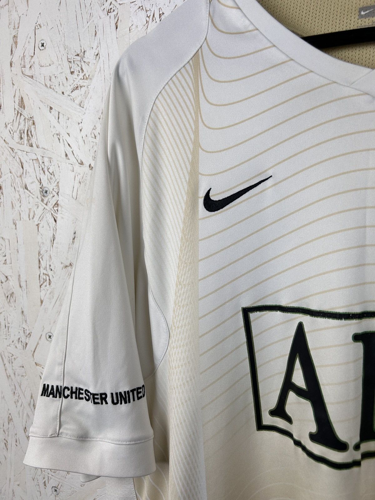 Nike 00s Vintage Nike Manchester United 2007/08 Training Jersey Size US XL / EU 56 / 4 - 3 Thumbnail