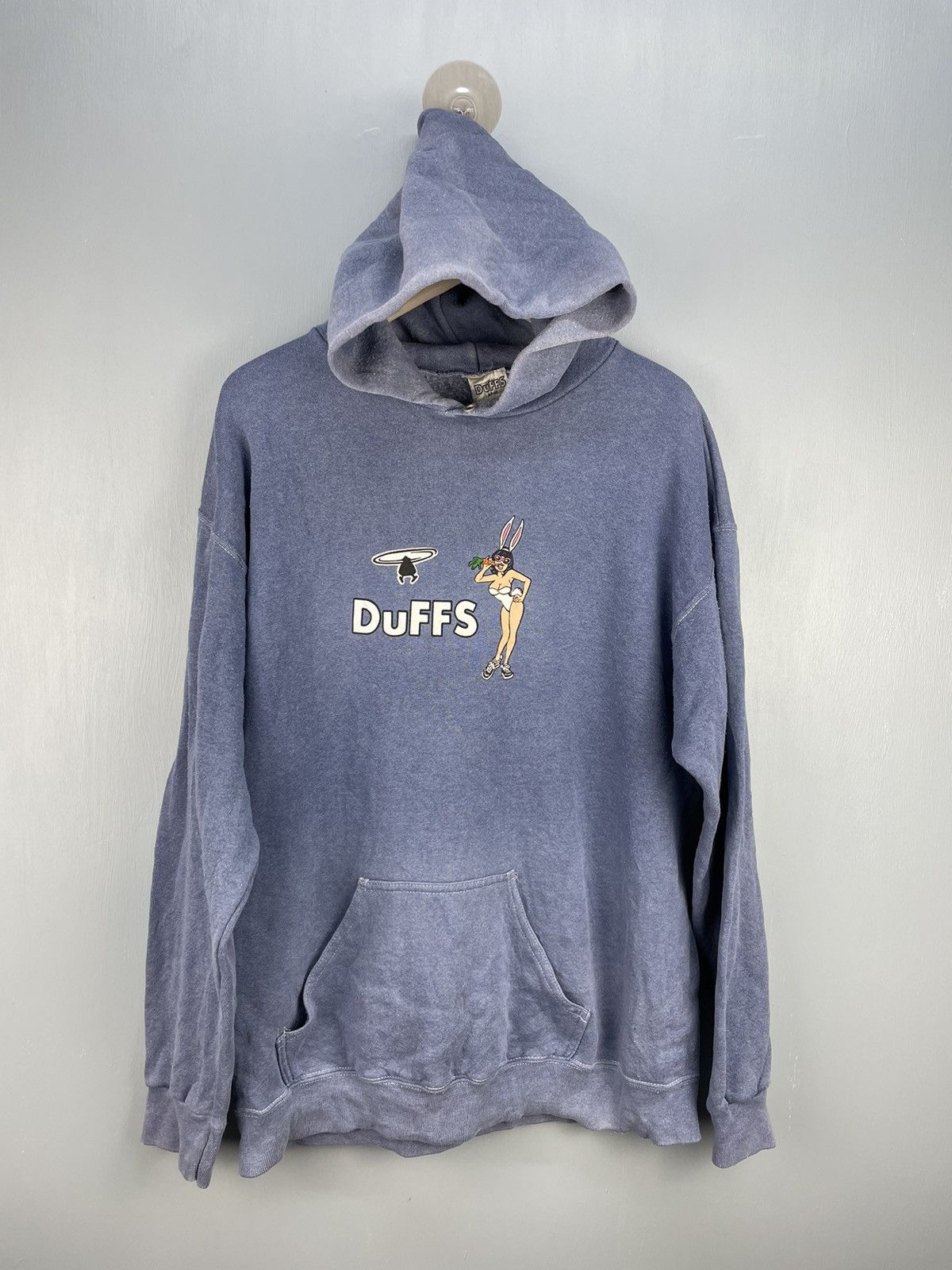 Vintage Vintage 90s Duffs skateboard hoodies Size US L / EU 52-54 / 3 - 1 Thumbnail