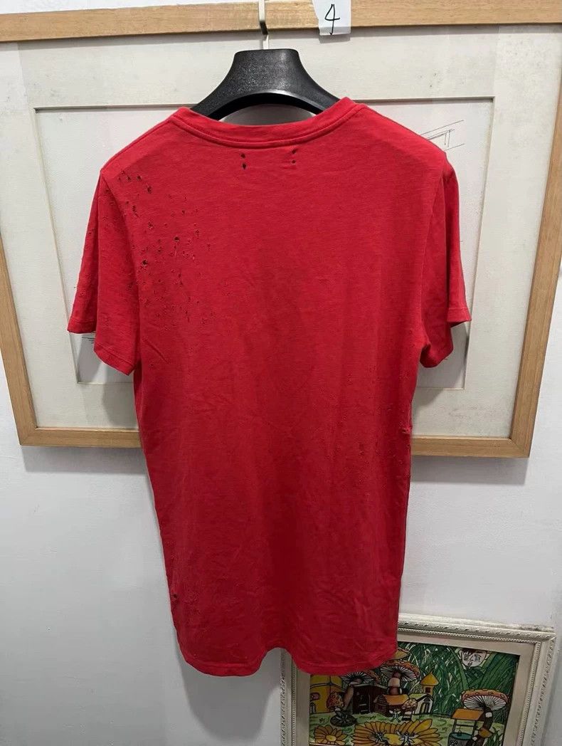 Amiri Amiri 17ss Gunshot Shot Bullet Shannel Destruction Red Shor Size US M / EU 48-50 / 2 - 2 Thumbnail