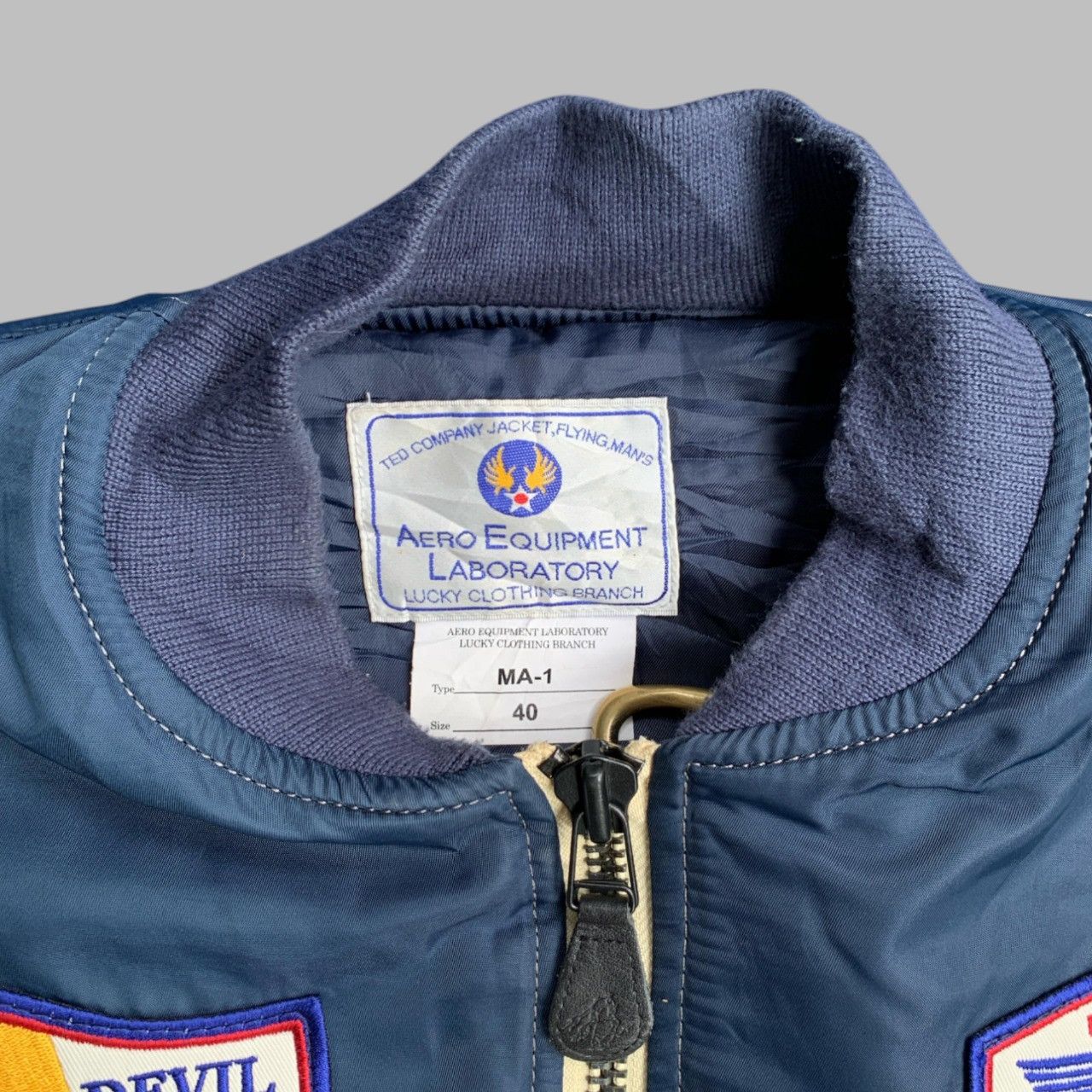 Tedman RARE‼️ TEDMAN MEN'S CUSTOM MA1 BOMBER Aero Equipment Size US M / EU 48-50 / 2 - 3 Thumbnail