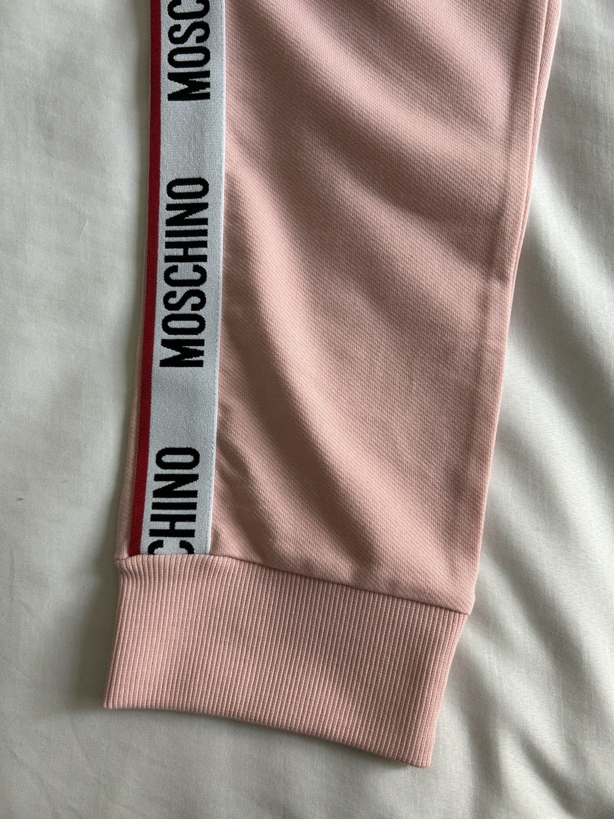 Moschino Moschino Sweatpants Underwear Pink Tape Logo Striped Greece Size US 32 / EU 48 - 4 Thumbnail