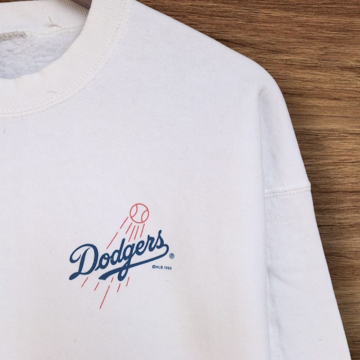 MLB Vintage MLB 1995s Dodgers Nomo 16 Crewneck Baseball Size US M / EU 48-50 / 2 - 4 Thumbnail