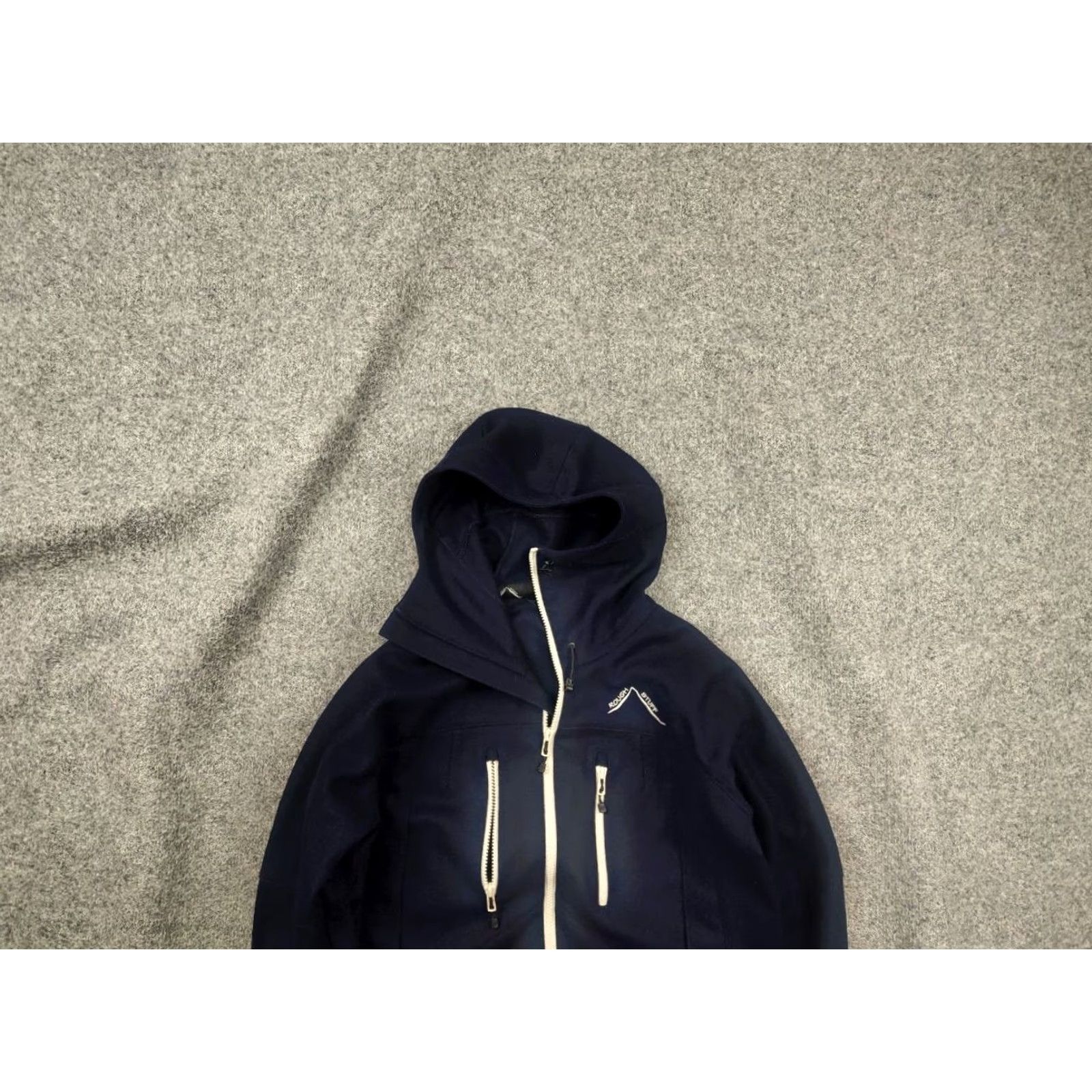 Vintage Roughstuff Original Loden Trekking Wool Hunting Outdoor Full Zip Jacket - Blue, Wool, Full Zip, Men, M, Regular Fit Size US M / EU 48-50 / 2 - 2 Thumbnail