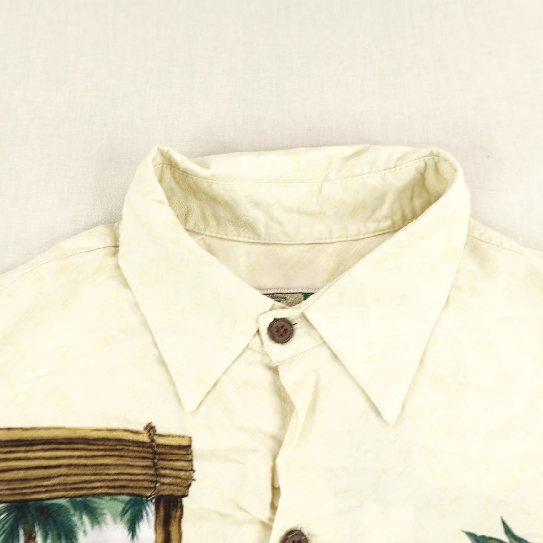 Tori Richard VINTAGE Tori Richard Hawaiian Shirt Mens Large Green Graphic Print Aloha Casual Tropical Beach Size US L / EU 52-54 / 3 - 2 Thumbnail