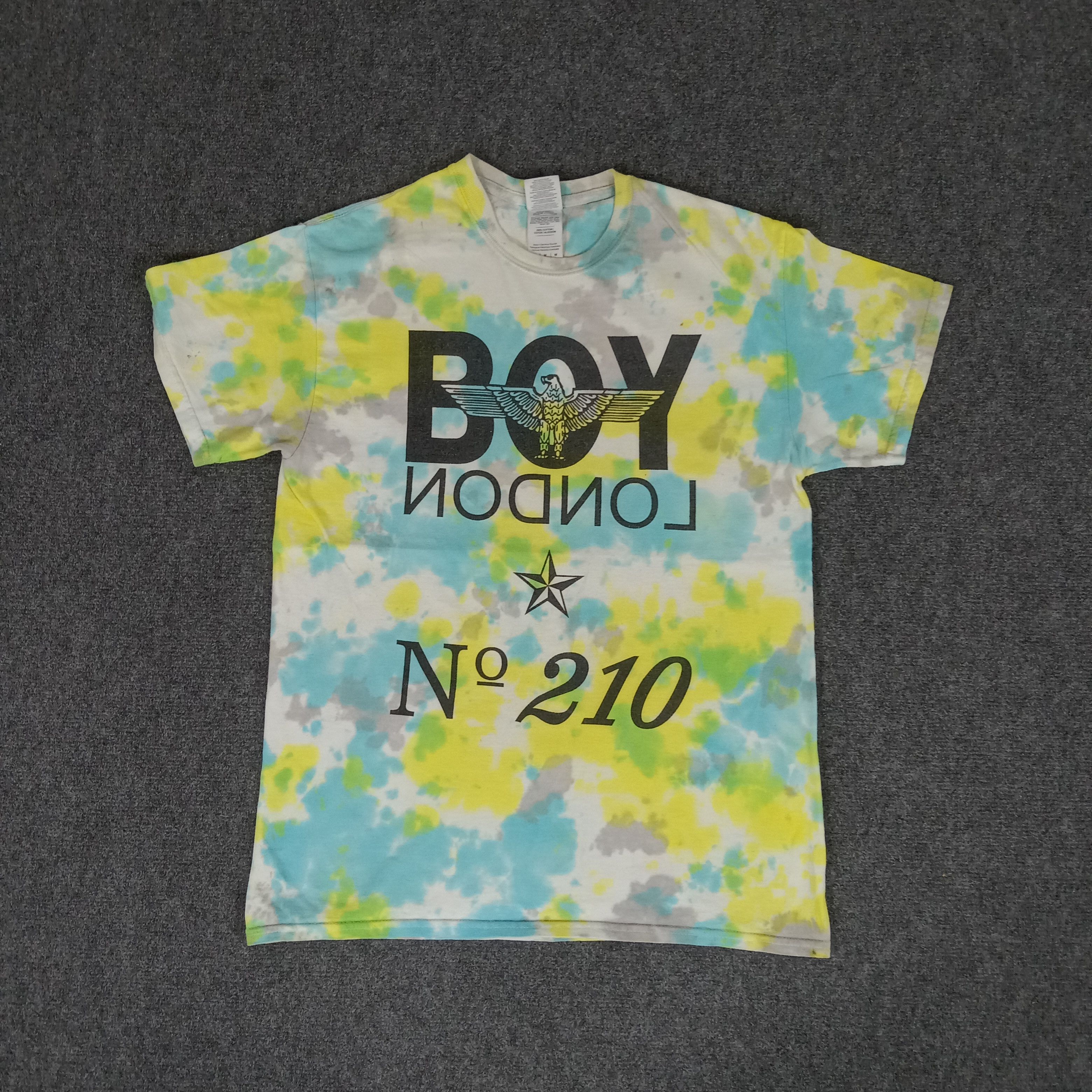 Boy London × Vintage Boy London N° 210 Tie dye Tshirt Size US M / EU 48-50 / 2 - 1 Thumbnail