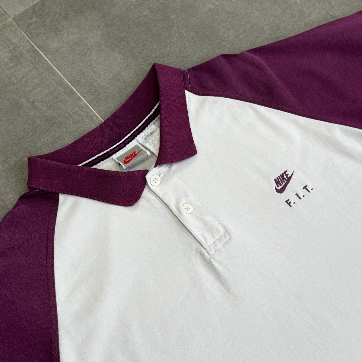 Nike Vintage Nike Supreme Court Men Polo Shirt 90s Size XL Size US XL / EU 56 / 4 - 7 Thumbnail