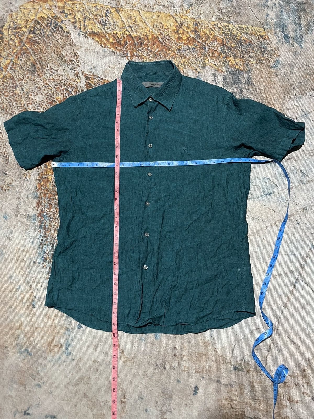 Givenchy × Vintage Vintage Givenchy Linen Shirt Size US L / EU 52-54 / 3 - 8 Thumbnail