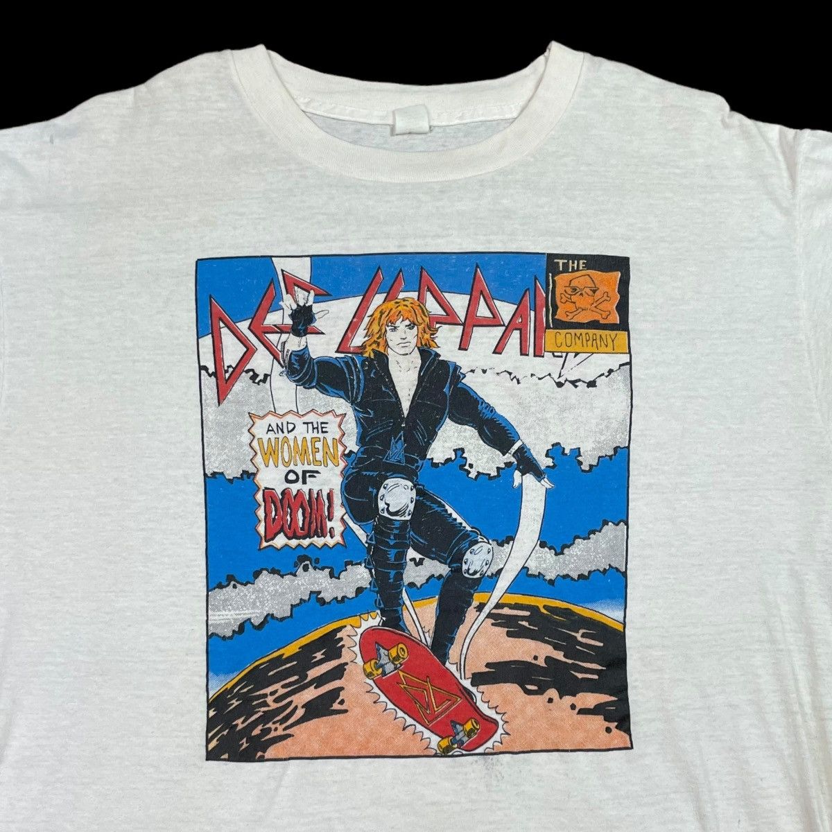Band Tees × Vintage Vintage 80s Def Leppard Hysteria Band Tour Shirt Adult XL Size US XL / EU 56 / 4 - 2 Thumbnail