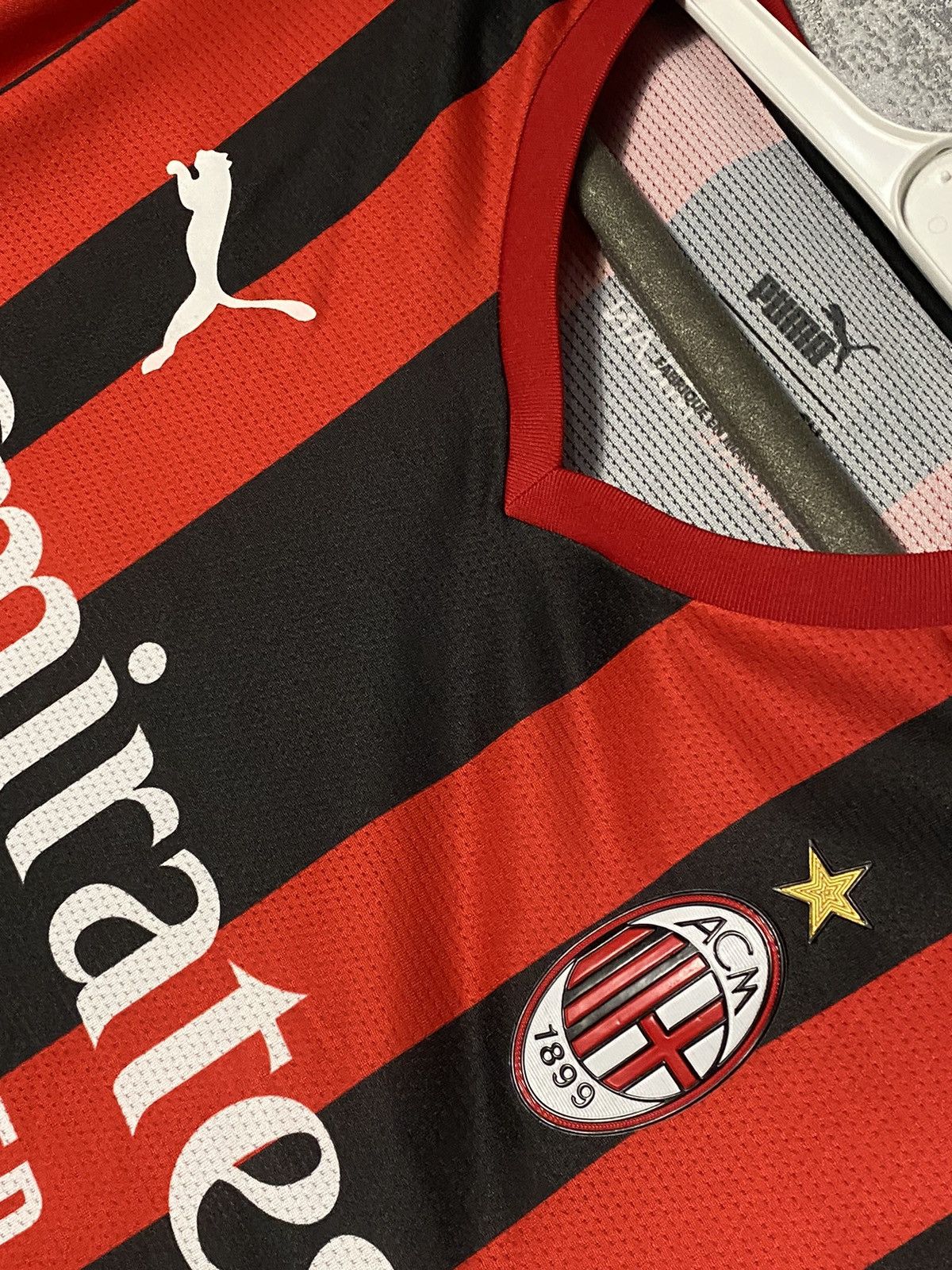 Puma 2021 AC Milan Puma Soccer Jersey Emirates Fly Better Size US S / EU 44-46 / 1 - 3 Thumbnail