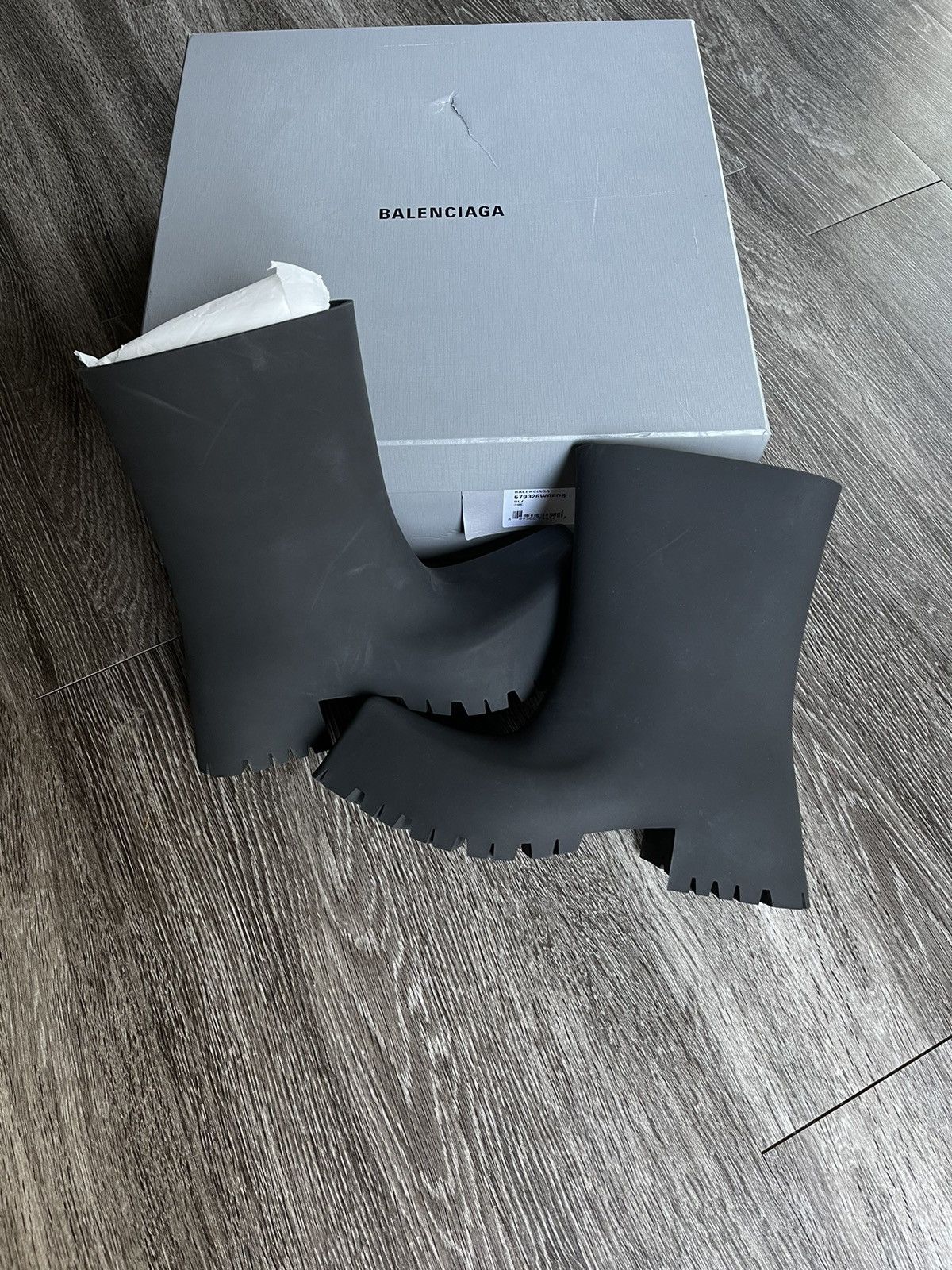 Balenciaga Balenciaga Trooper Boots Black | Grailed