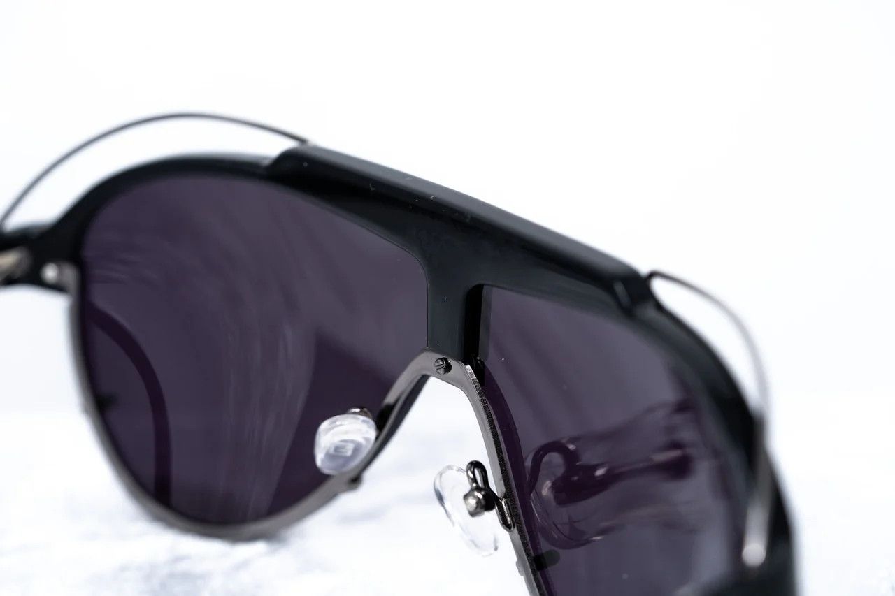 Vintage Yohji Yamamoto Sunglasses Silver and Purple Size ONE SIZE - 8 Thumbnail