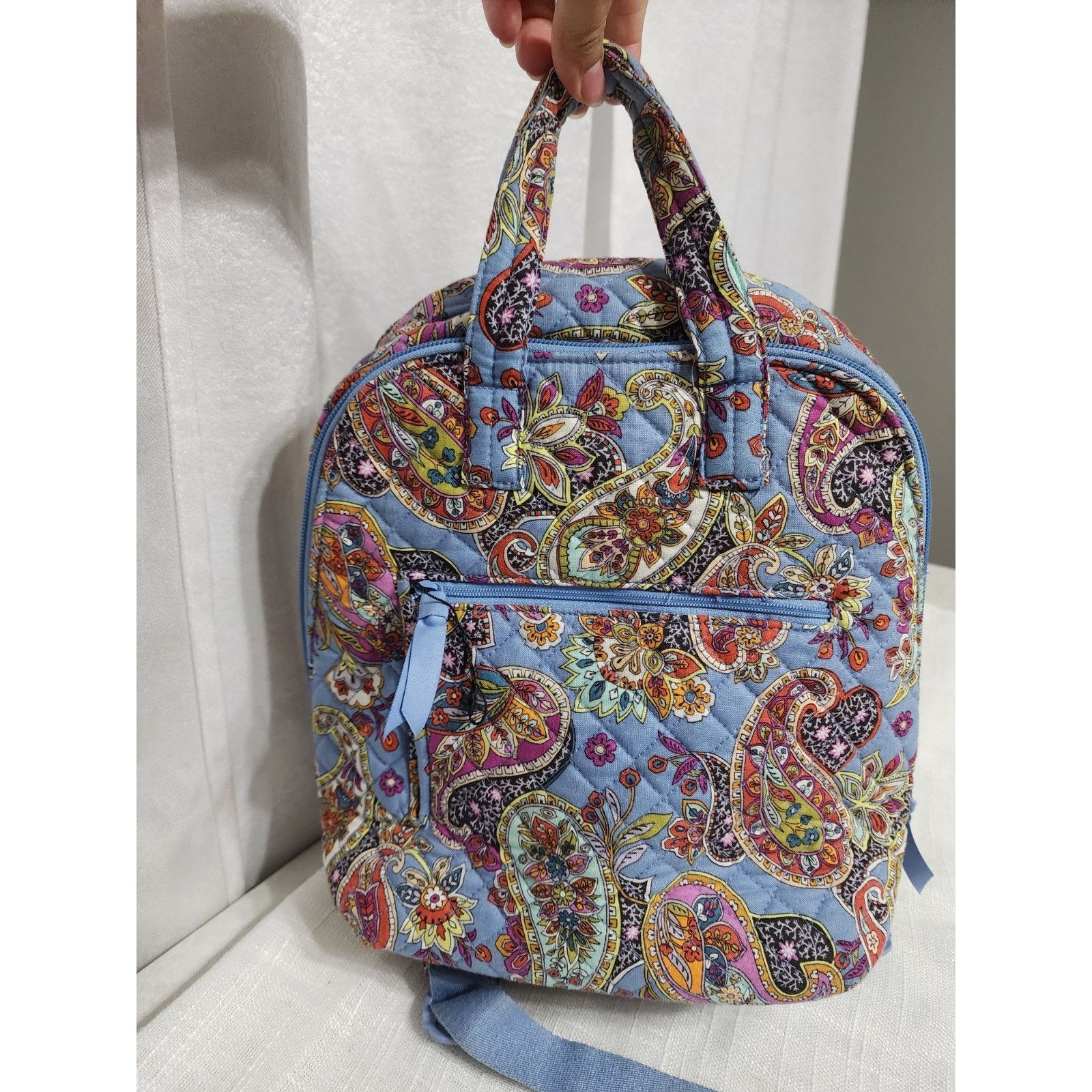 Vera Bradley Vera Bradley Cotton Mini Totepack pattern Provence Paisley Size ONE SIZE - 1 Thumbnail