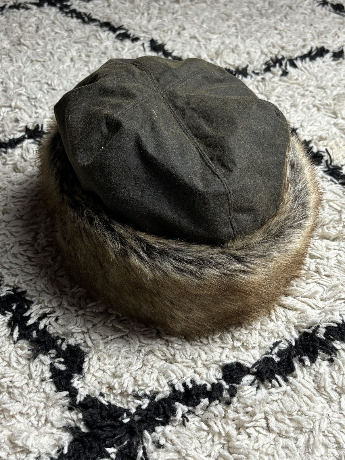 Barbour Barbour Ambush Hat Waxed Cotton Unisex Size ONE SIZE - 1 Thumbnail