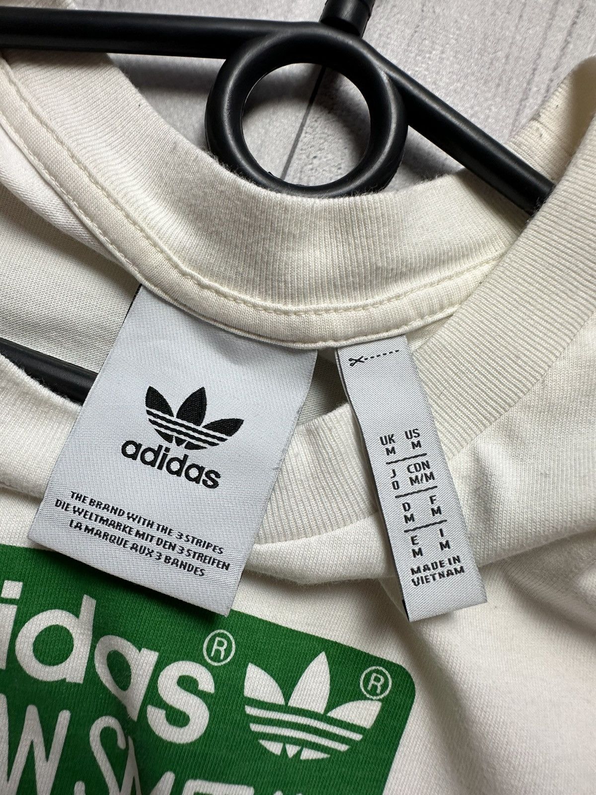 Adidas × Vintage Vintage adidas originals Stan smith size M big logo Size US M / EU 48-50 / 2 - 4 Thumbnail