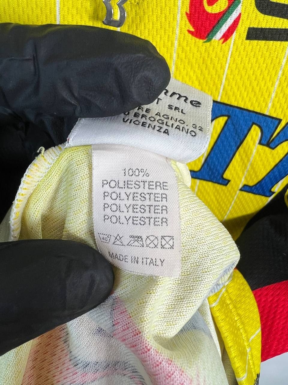 Vintage Roslotto Cycling Jersey By Biemme 1990s Sidi Bianchi Sz L Size US L / EU 52-54 / 3 - 4 Thumbnail